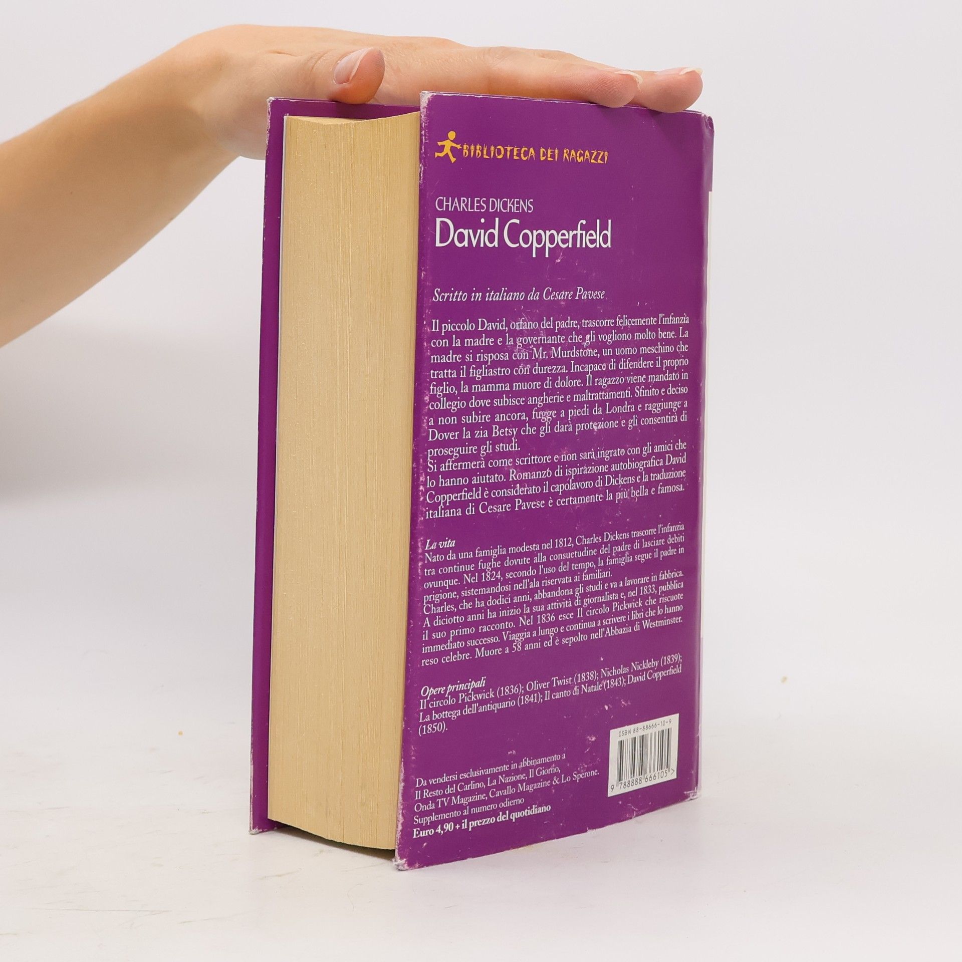 Charles Dickens Biblioteca dei Ragazzi - 6: David Copperfield