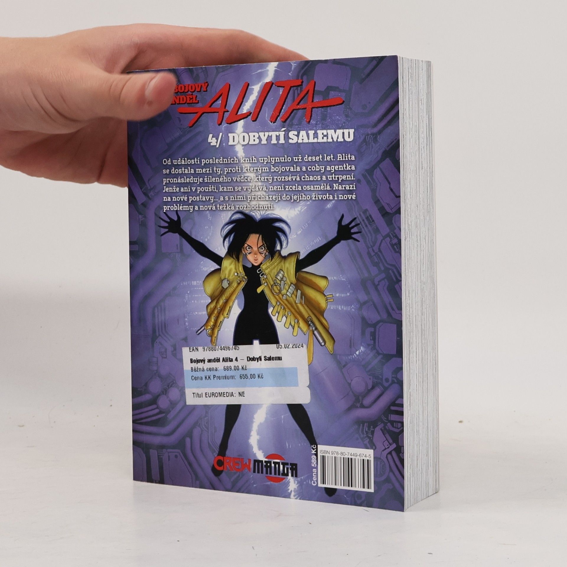 Yukito Kishiro Bojový anděl Alita. 4, Dobytí Salemu