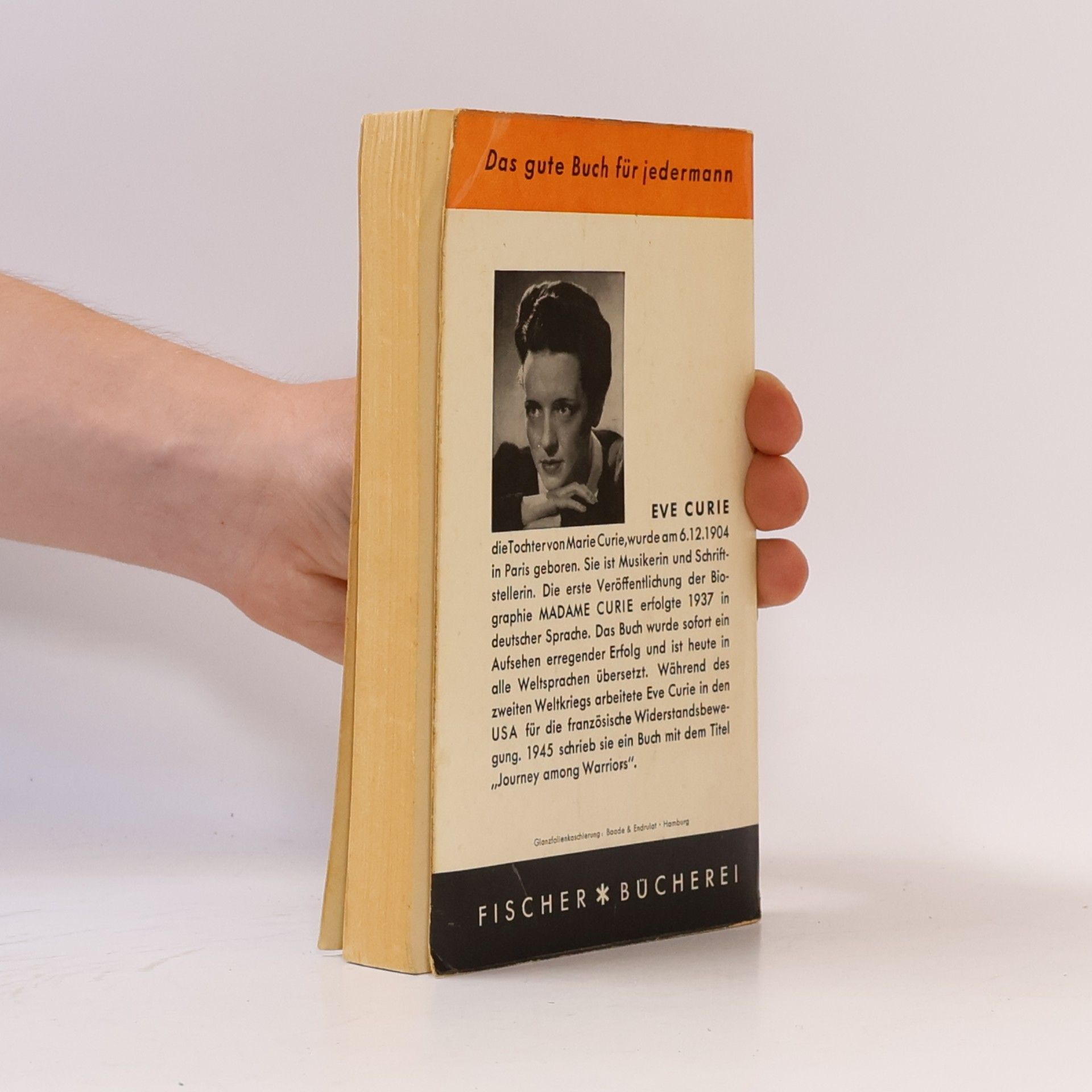 Ève Curie Madame Curie