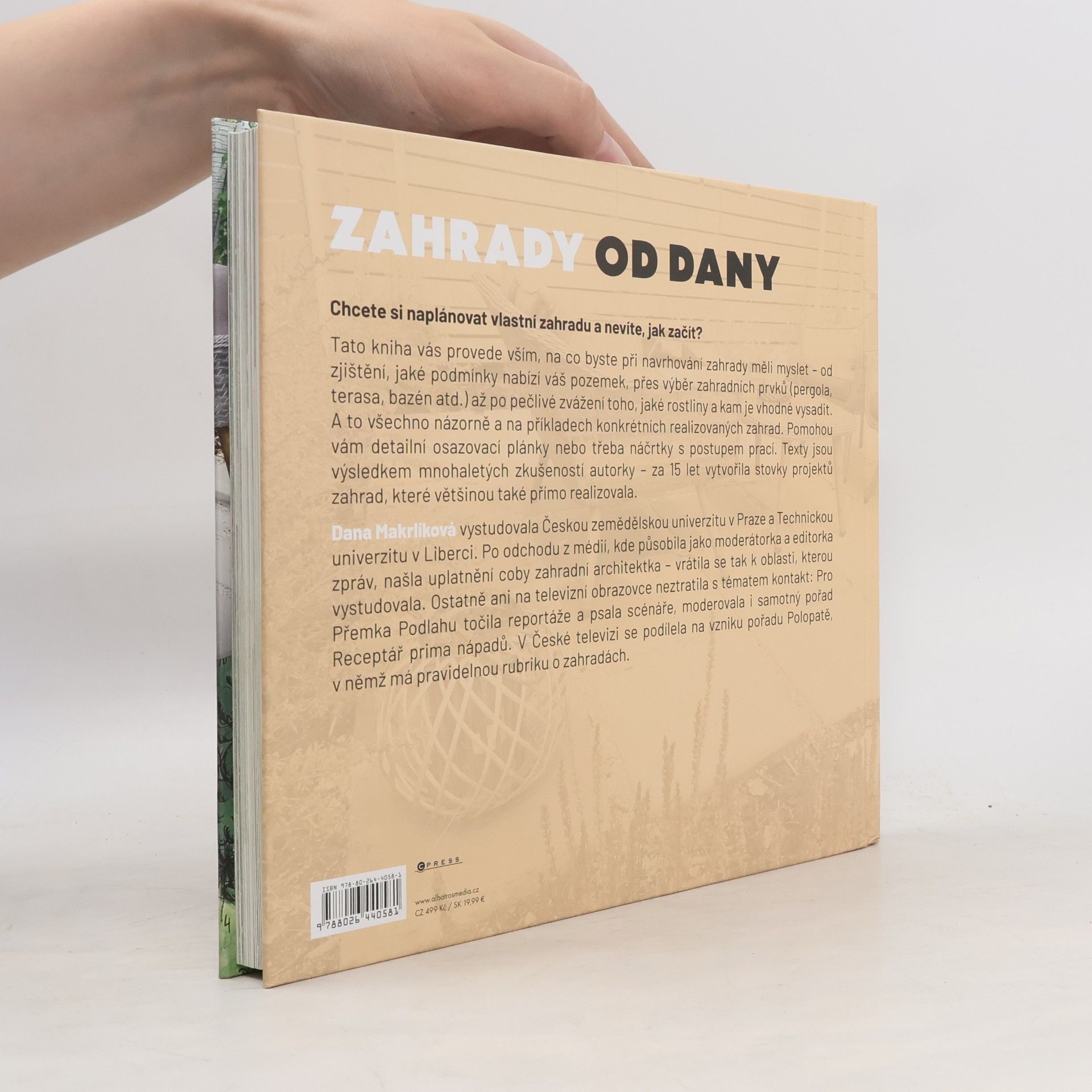 Dana Makrlíková Zahrady od Dany : naplánujte si zahradu krok za krokem