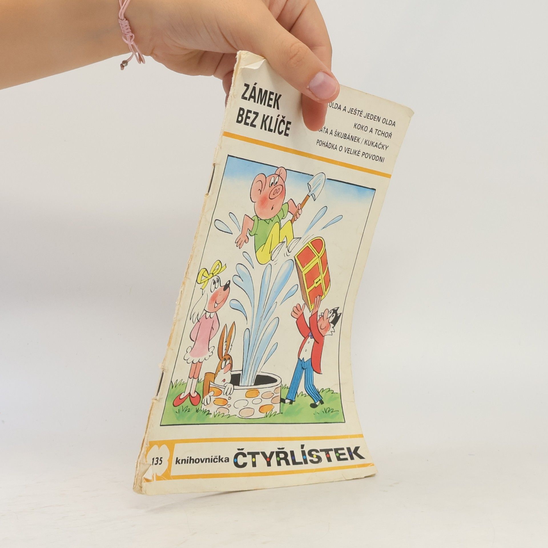 Kolektiv autorů Čtyřlístek 135. Zámek bez klíče