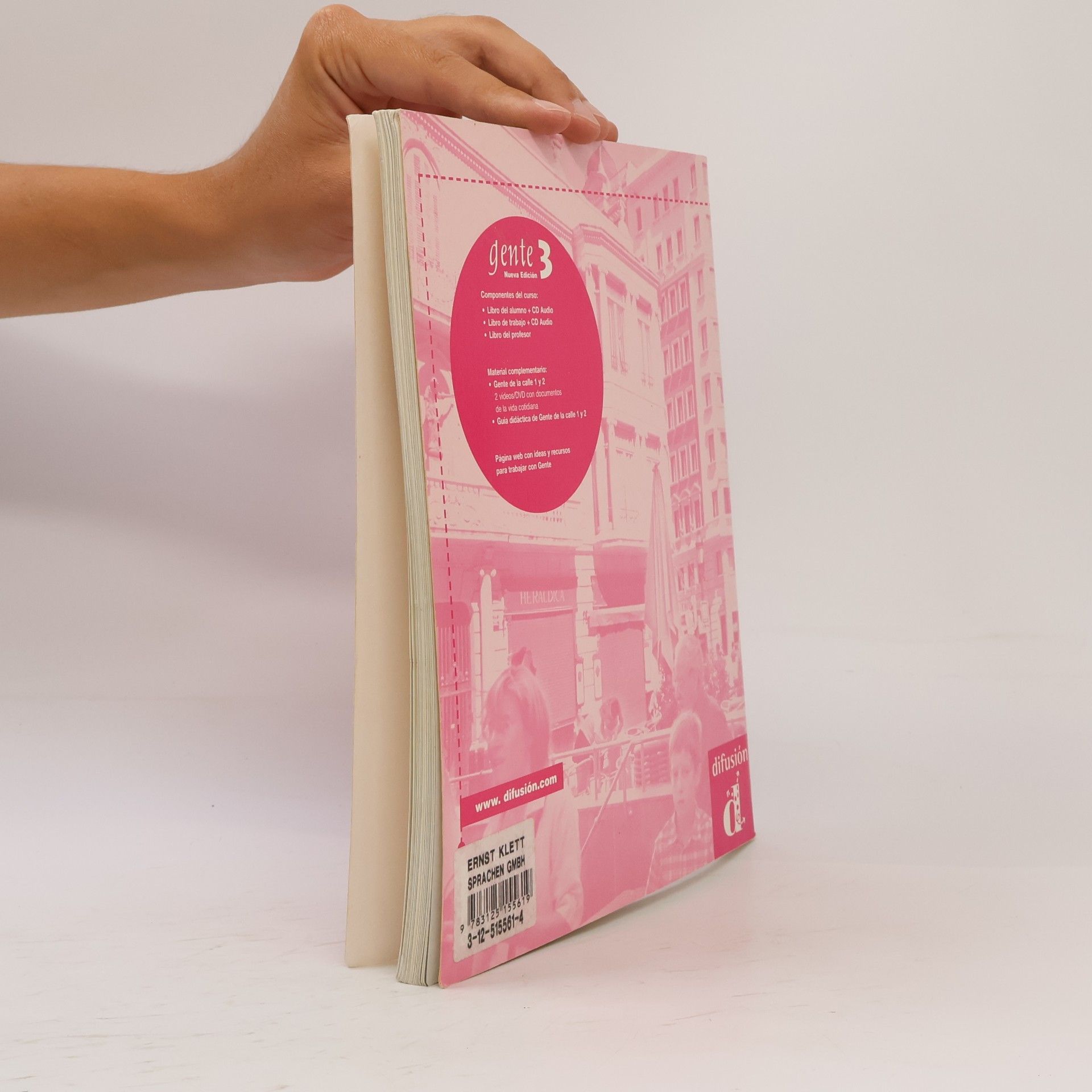 Ernesto Martín Peris Gente 3. Arbeitsbuch mit CD. Neubearbeitung