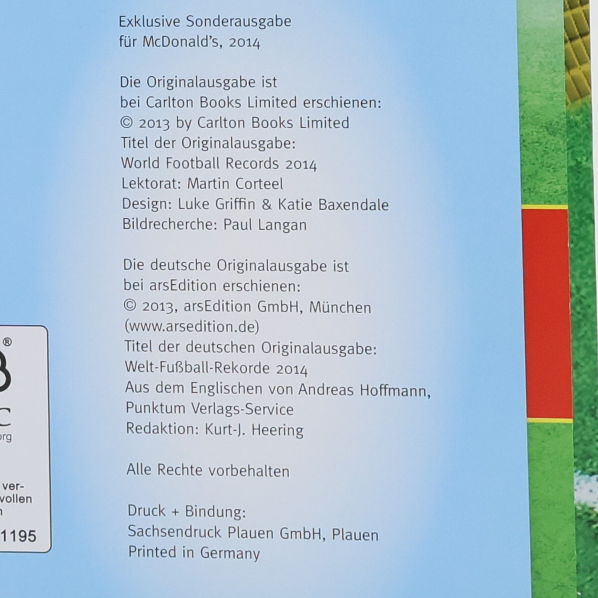 Autorenkollektiv Welt Fussball Rekorde 2014