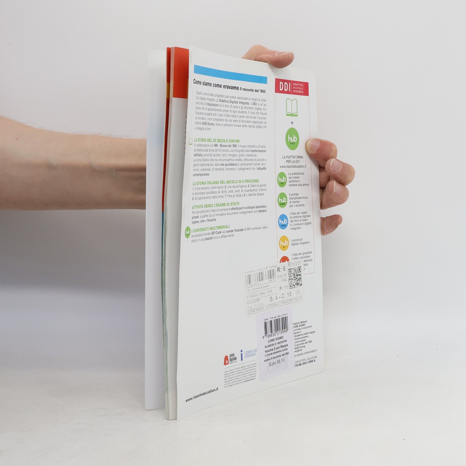 Roberto Balzani Come siamo. La storia ci racconta. Con quaderno delle mappe, come eravamo, come siamo: il racconto del '900. Per le scuole superiori. Con e-book. Con espansione online