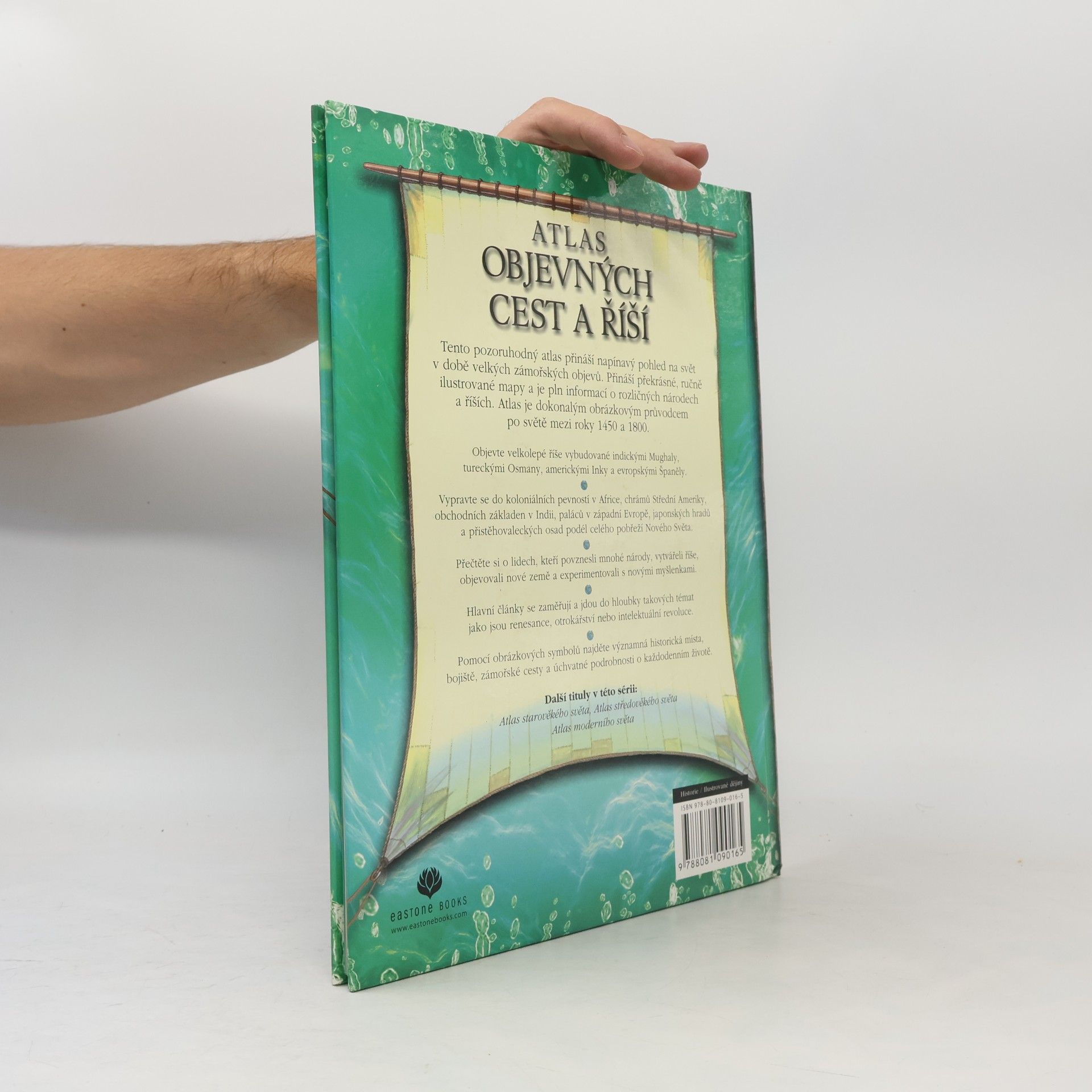 Simon Adams Atlas objevných cest a říší