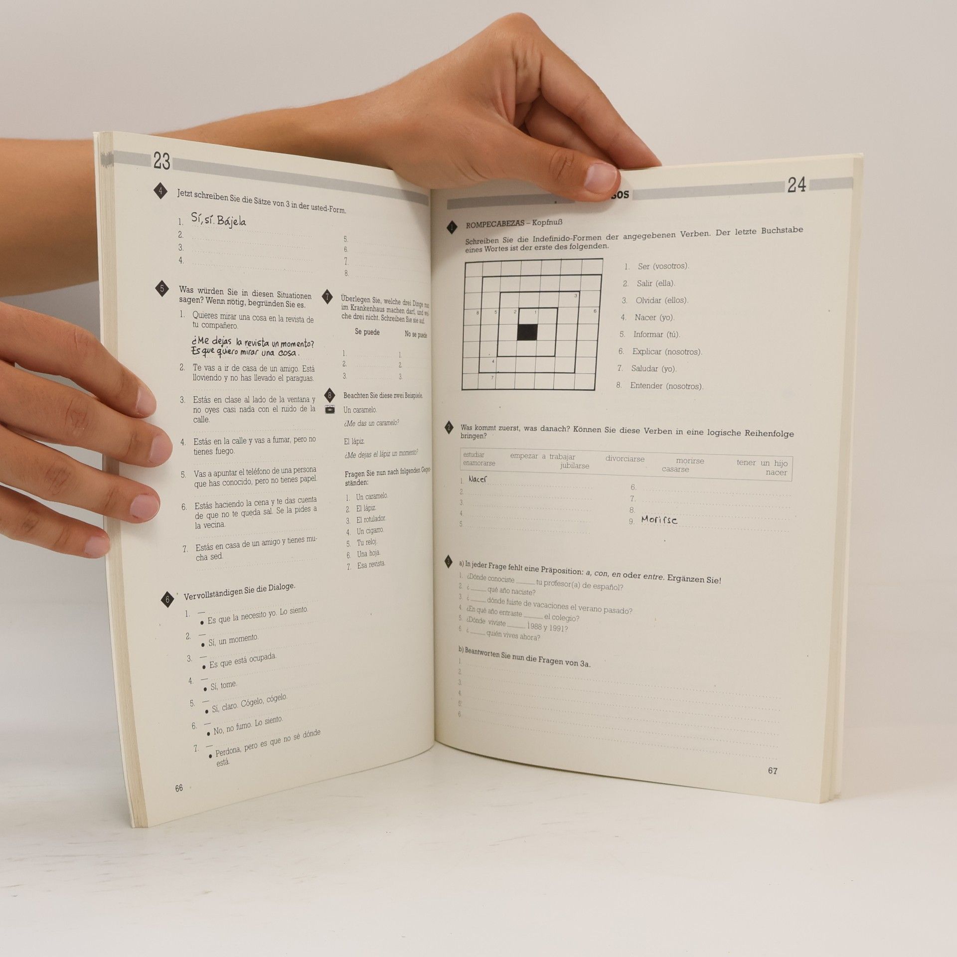 El curso de español