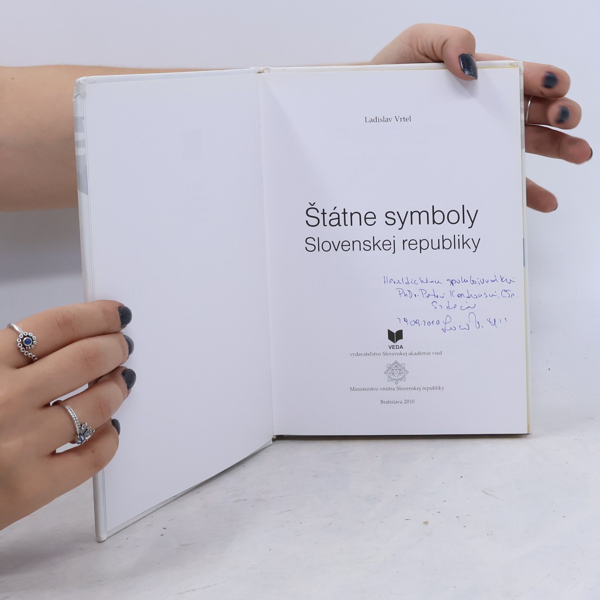 Ladislav Vrtel̕ Štátne symboly Slovenskej republiky