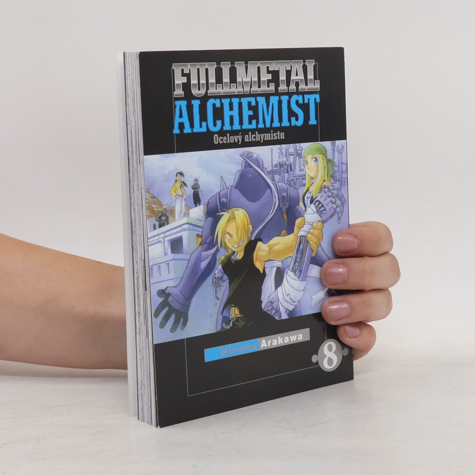 Hiromi Arakawa Ocelový alchymista 8
