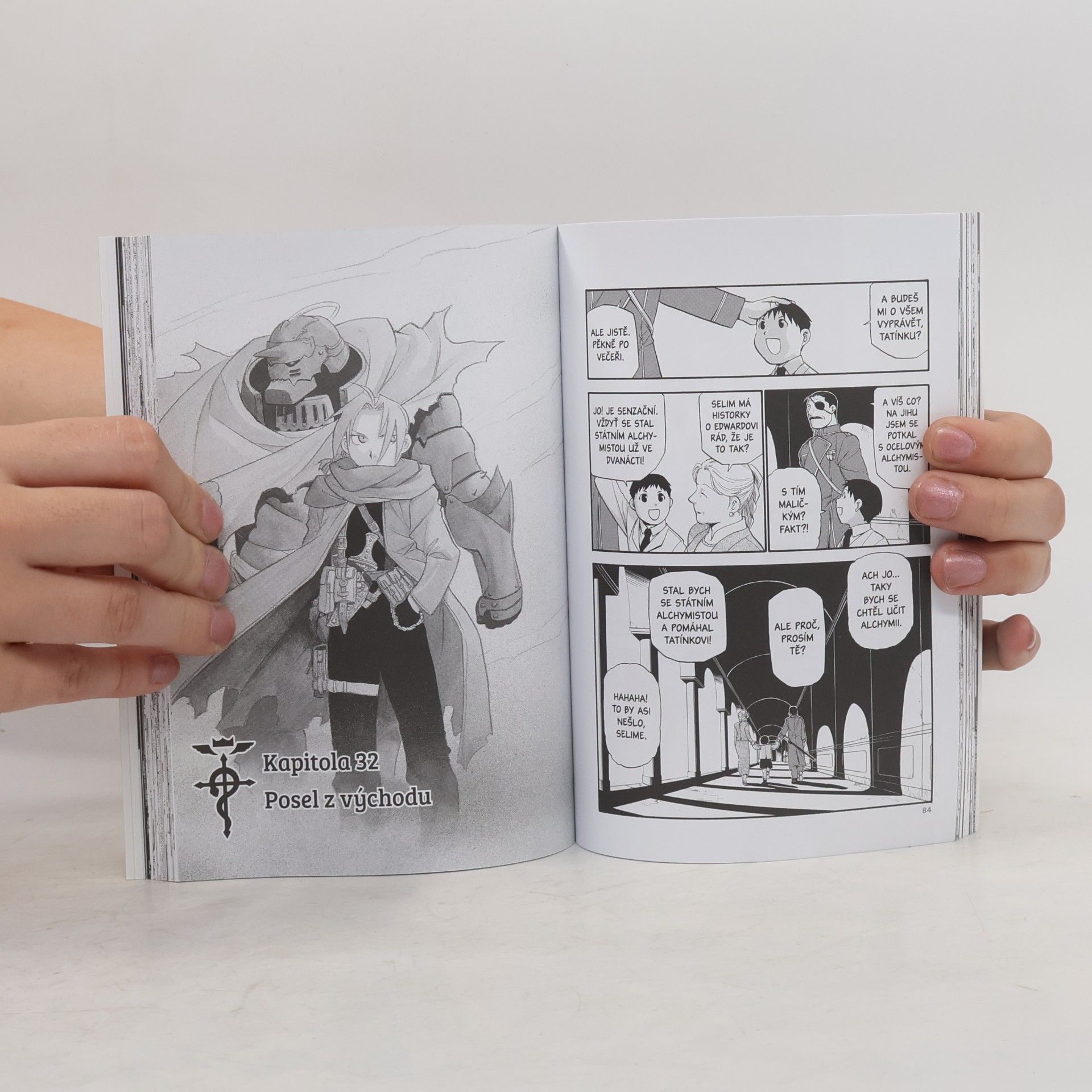 Hiromi Arakawa Ocelový alchymista 8