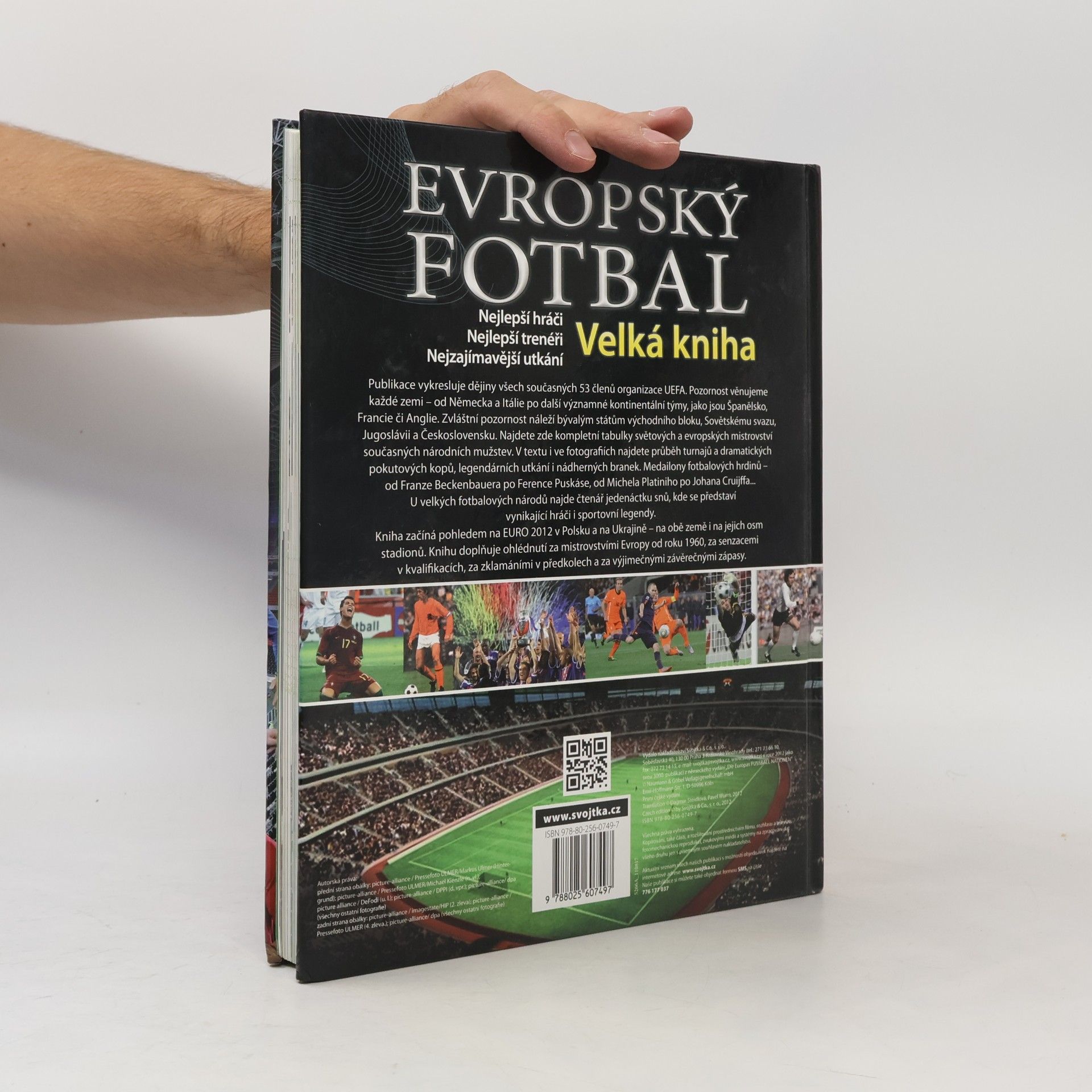 Autorenkollektiv Velká kniha Evropský fotbal