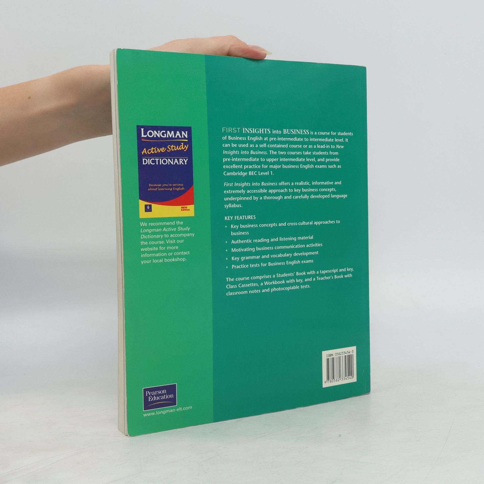 Sue Robbins First insights into business : student's book