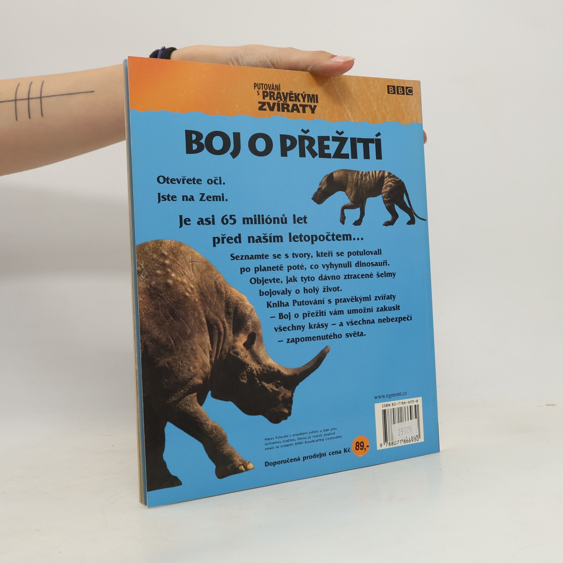 Stephen Cole Boj o přežití - Putování s pravěkými zvířaty