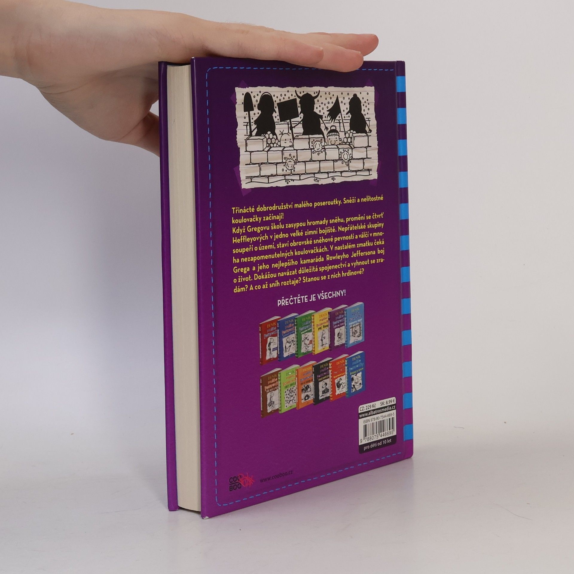 Jeff Kinney Deník malého poseroutky 13. Radosti zimy