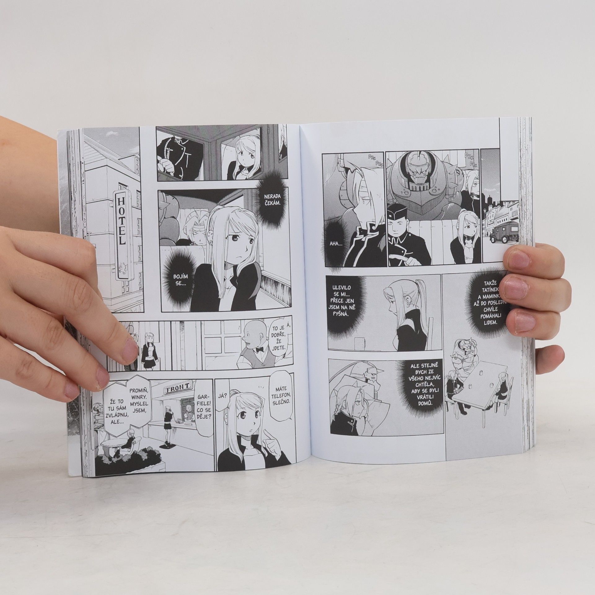 Hiromu Arakawa Ocelový alchymista 12