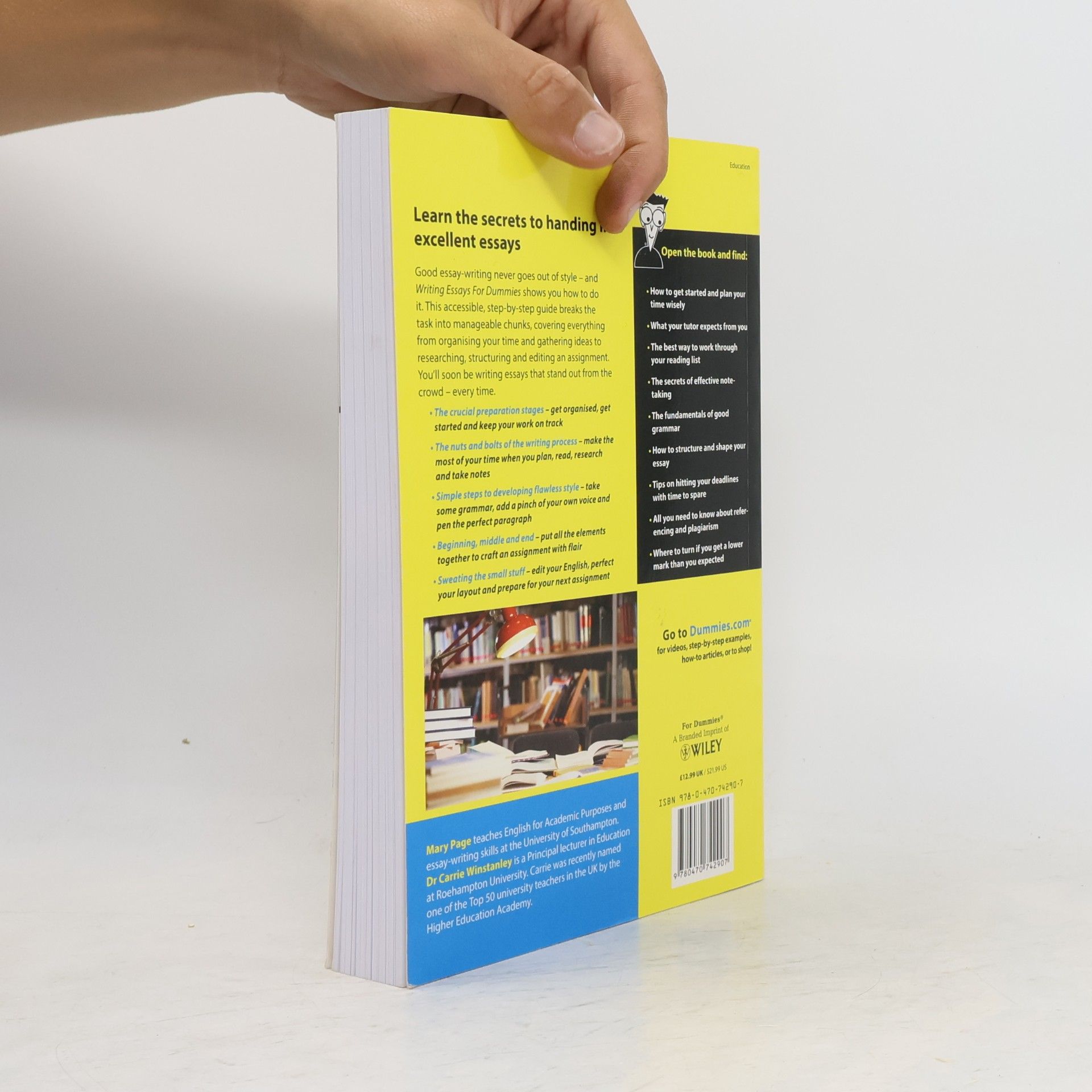 Mary Page Writing Essays For Dummies, UK Edition