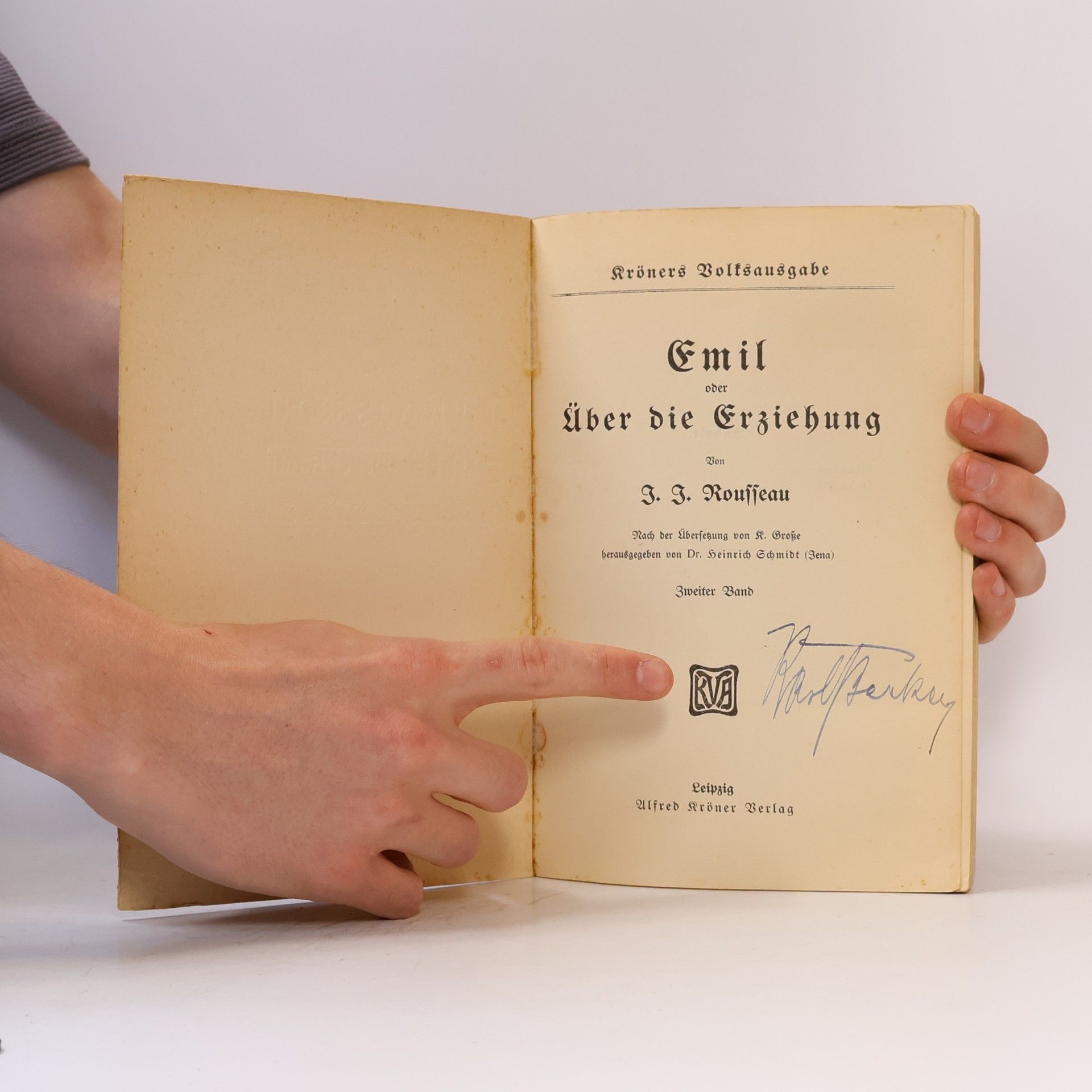 Jean-Jacques Rousseau Emil oder Über die Erziehung 2