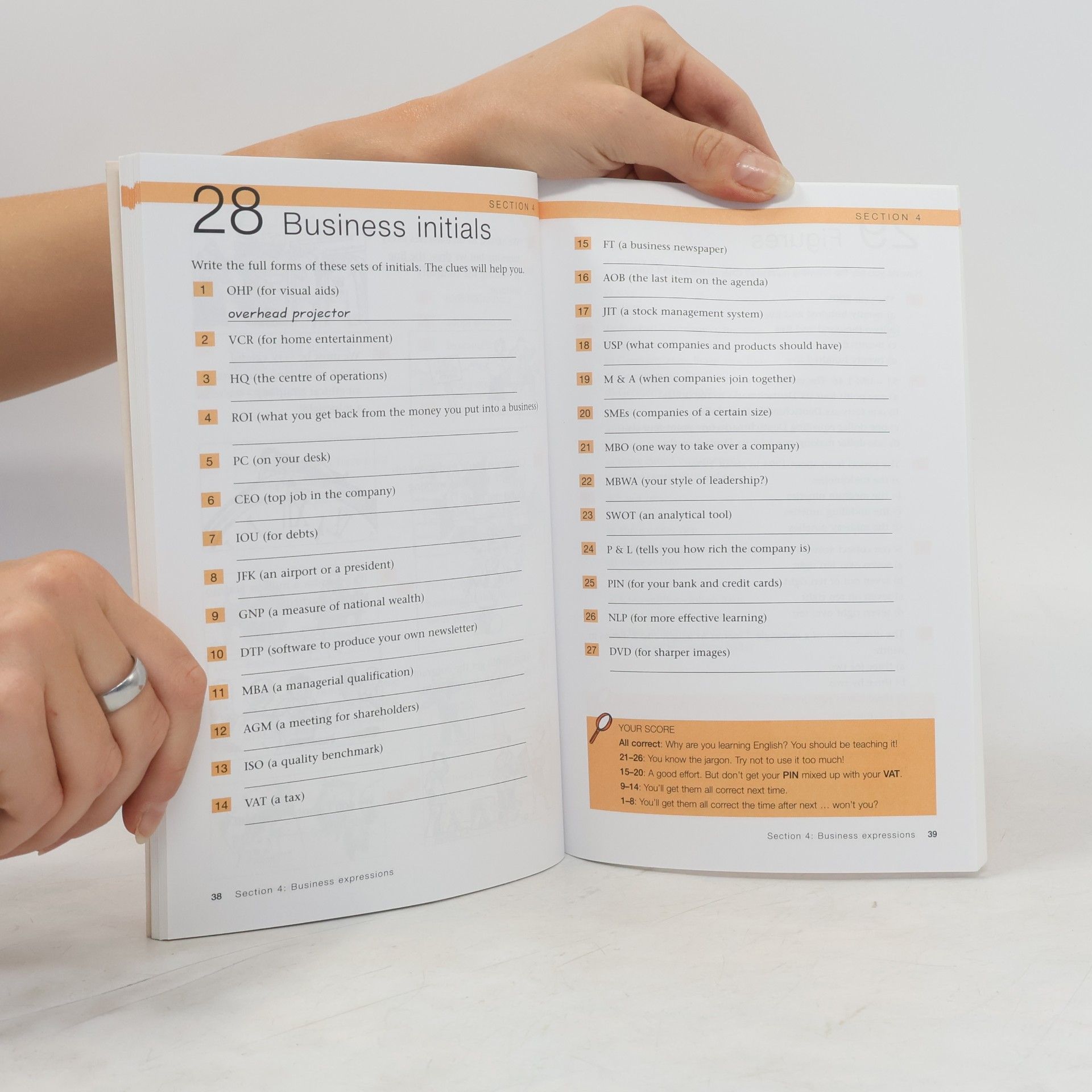 Steve Flinders Test Your Professional English - Business