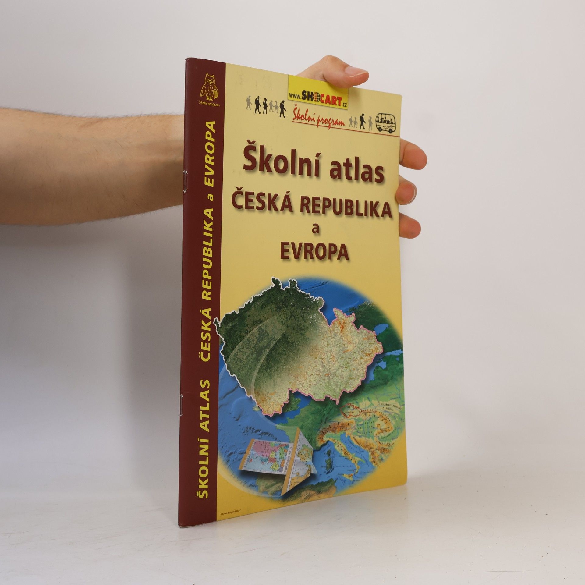 Kolektiv autorů Školní atlas Česká republika a Evropa