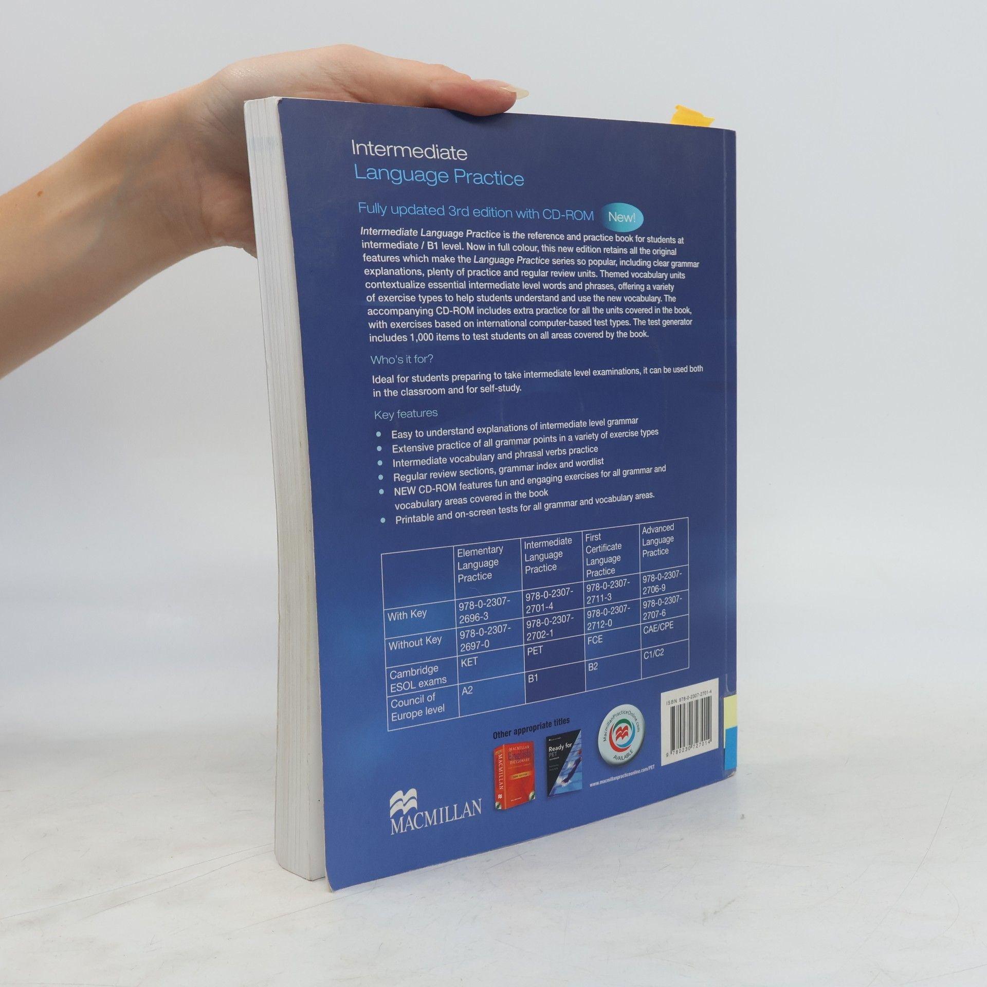Michael Vince Intermediate language practice: English grammar and vocabulary
