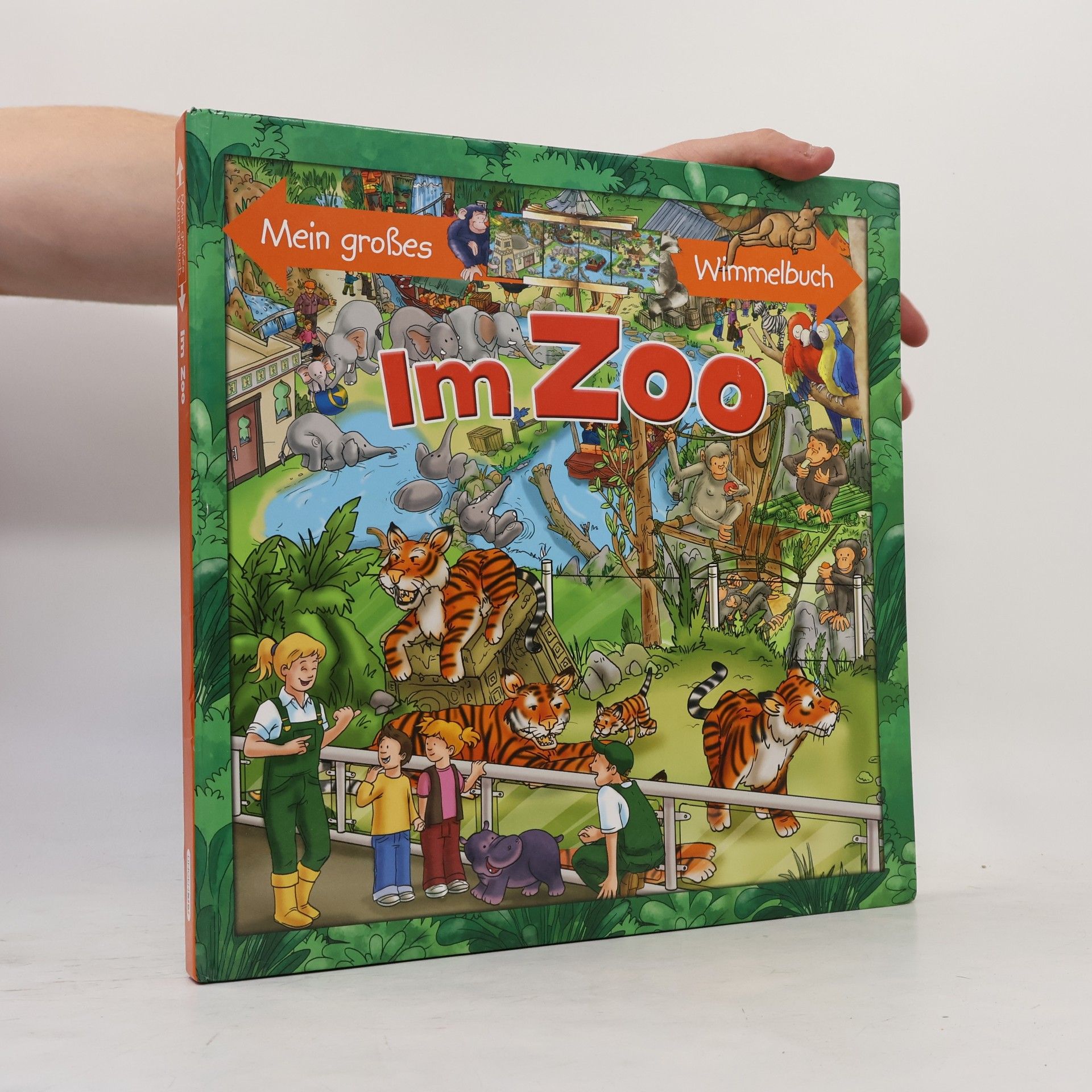 Autores varios Mein großes Wimmelbuch. Im Zoo