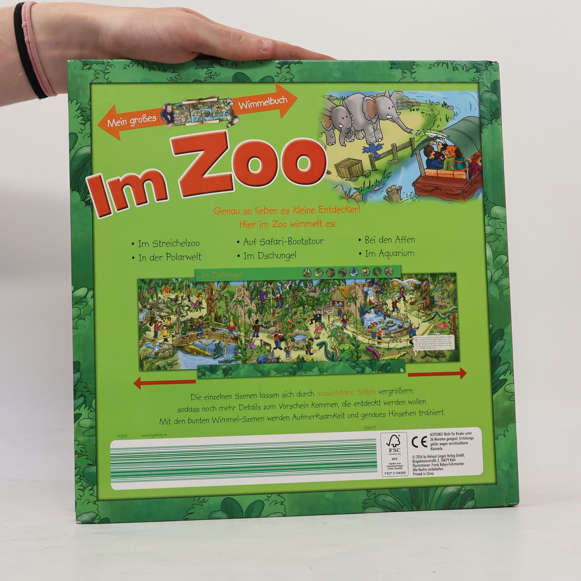 Collectif d'auteurs Mein großes Wimmelbuch. Im Zoo