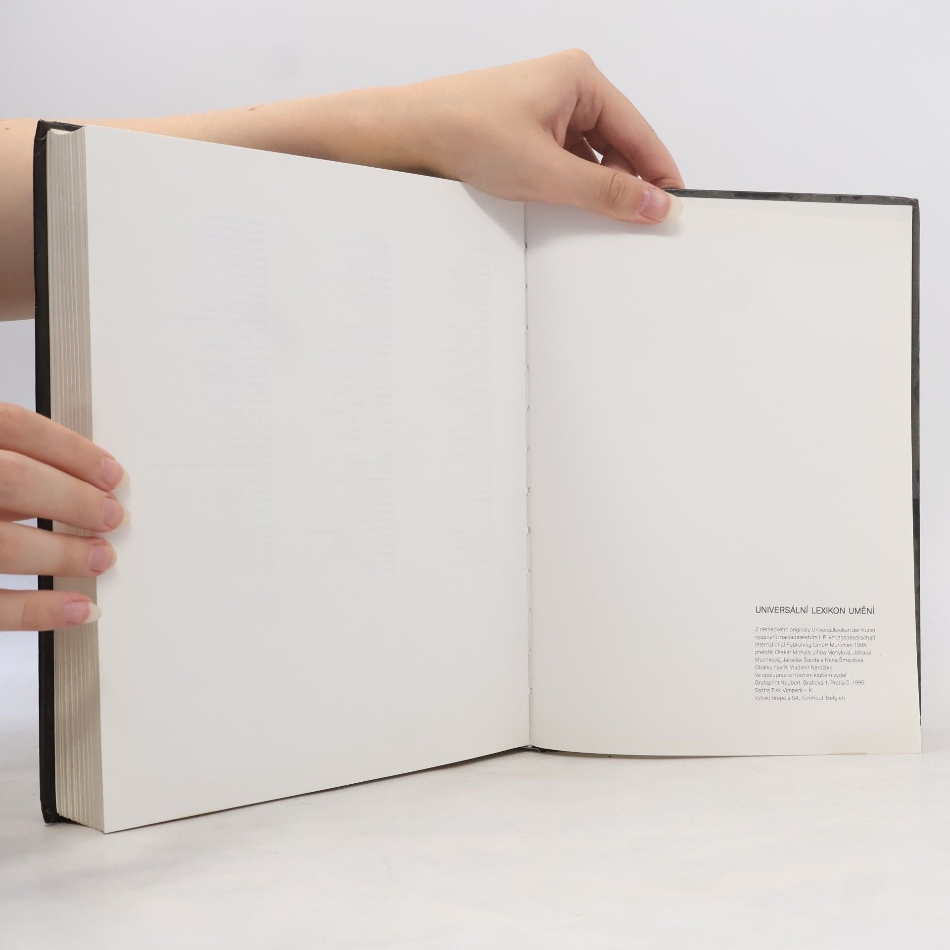 Various authors Univerzální lexikon umění