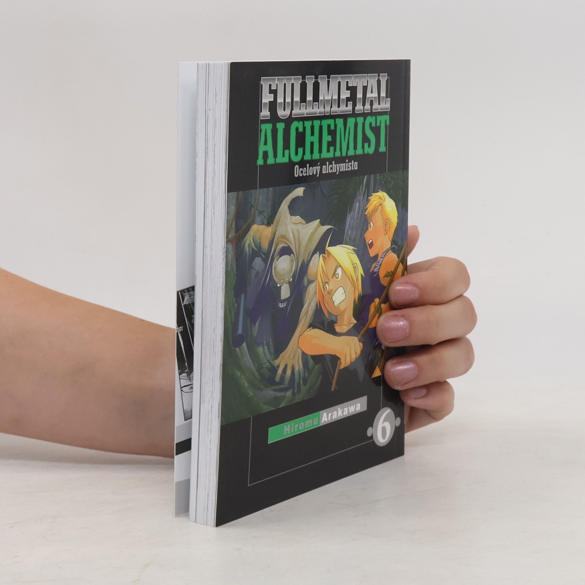 Hiromu Arakawa Ocelový alchymista 6