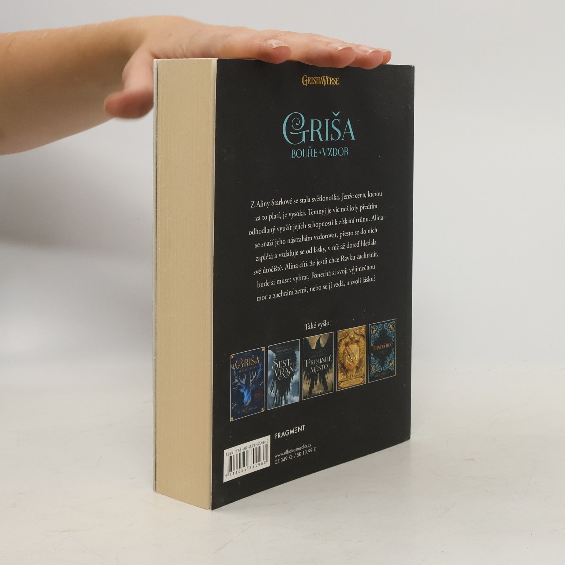 Leigh Bardugo Griša. Bouře a vzdor