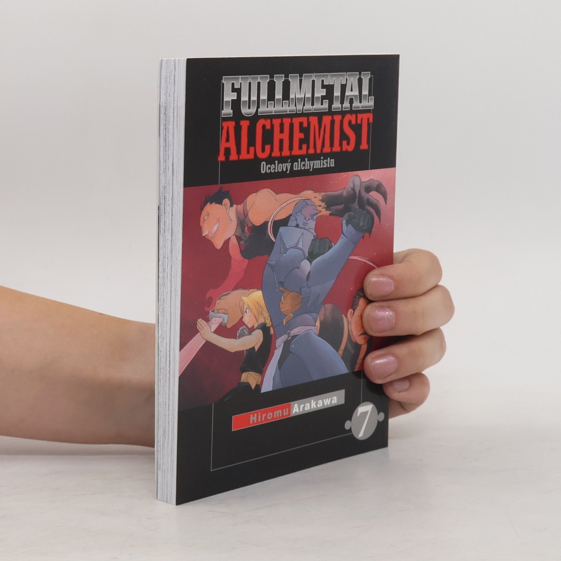 Hiromu Arakawa Ocelový alchymista 7