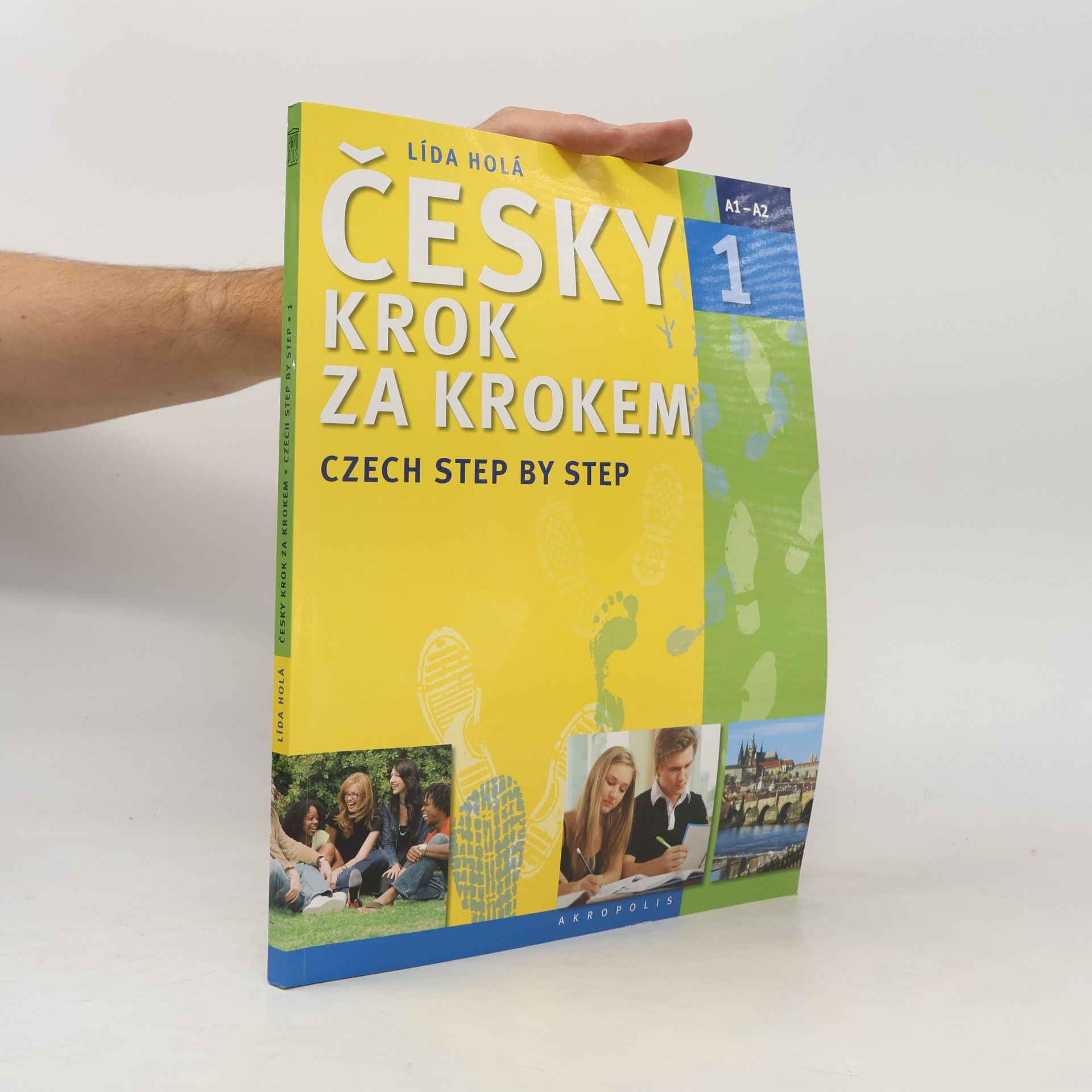 Lída Holá Česky krok za krokem 1. A1-A2 učebnice