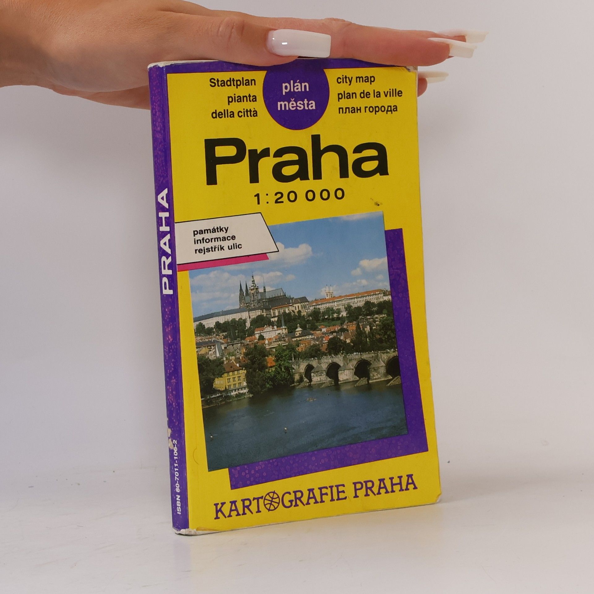 Kolektiv autorů Praha - plán města 1:20000