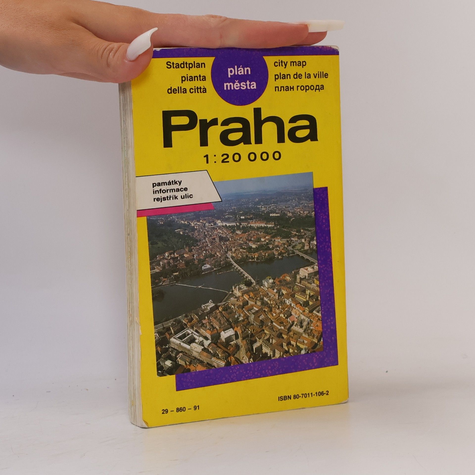 Kolektiv autorů Praha - plán města 1:20000