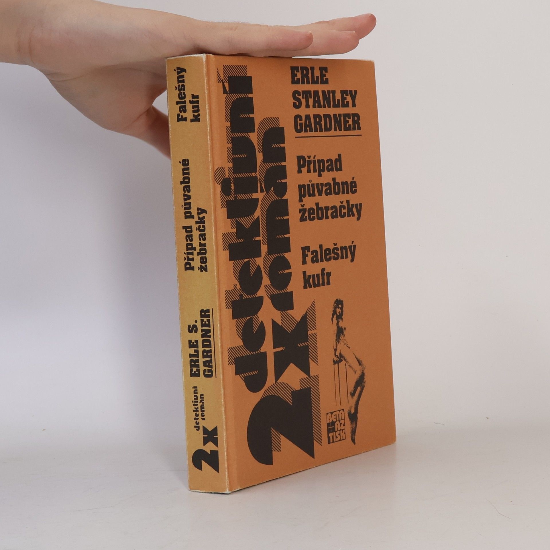 Erle Stanley Gardner 2x detektivní román - Případ půvabné žebračky. Falešný kufr