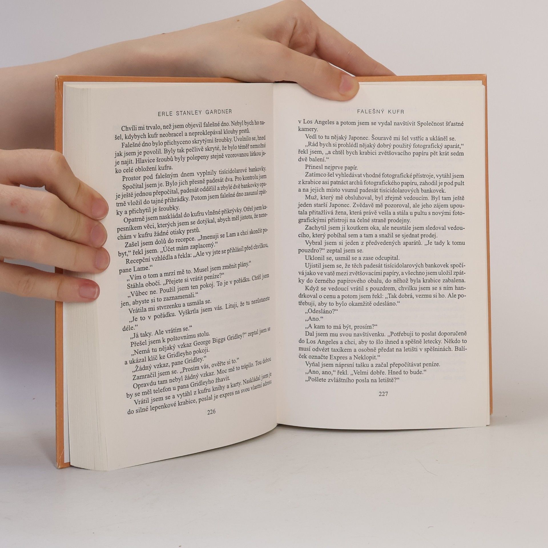 Erle Stanley Gardner 2x detektivní román - Případ půvabné žebračky. Falešný kufr