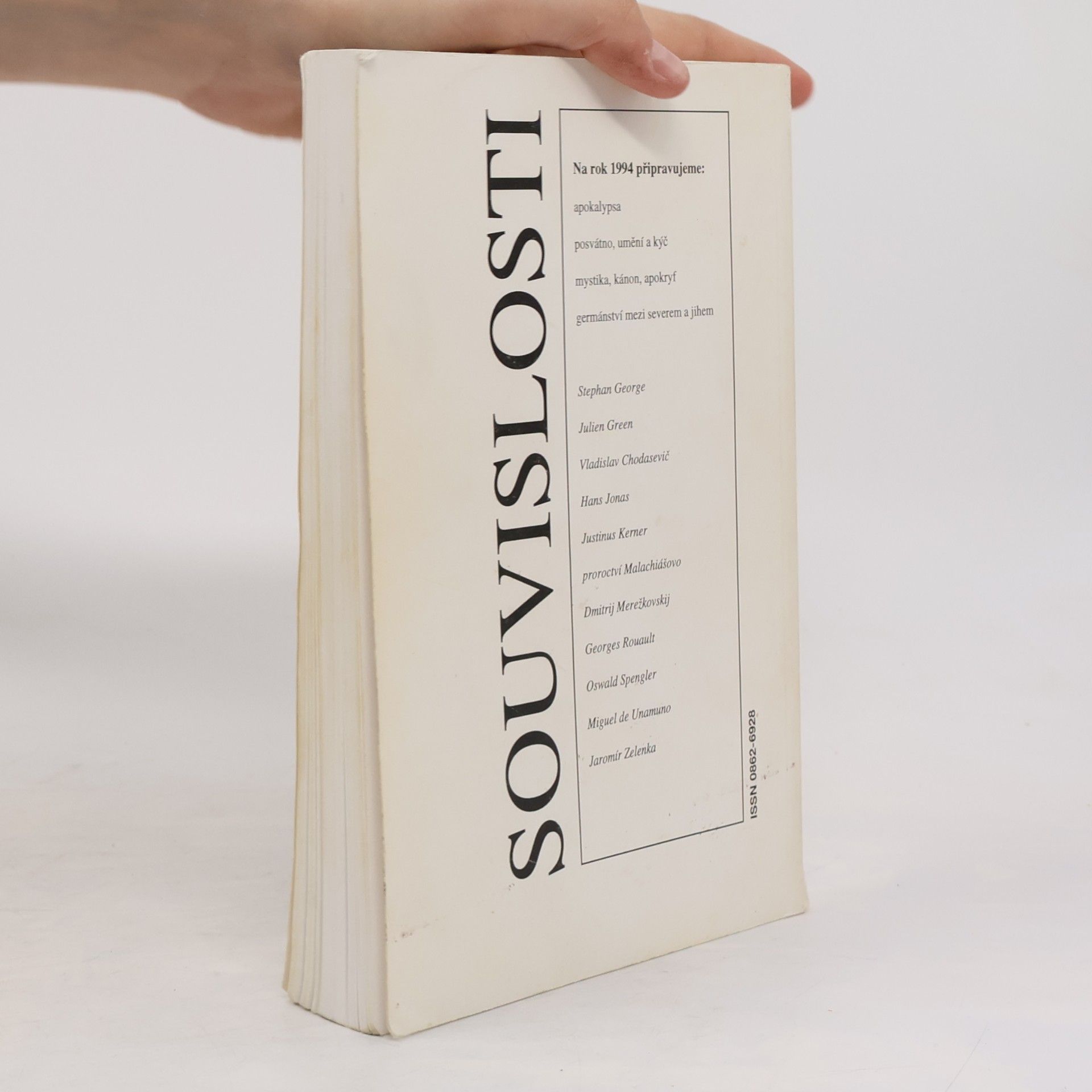 Autorenkollektiv Souvislosti. Revue pro křesťanství a kulturu 4-5/1993 (18)