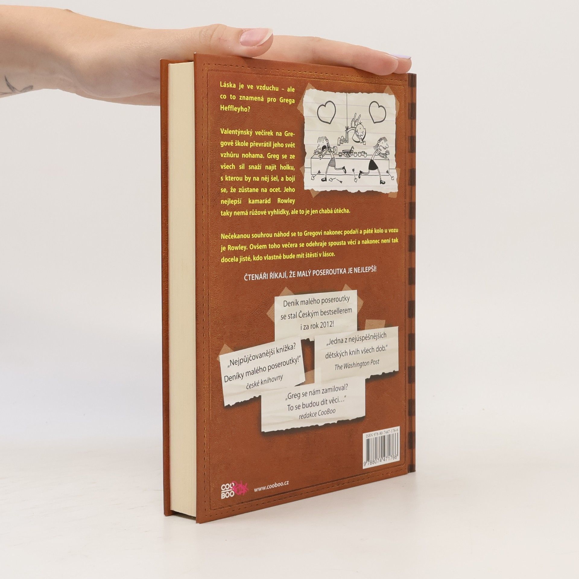 Jeff Kinney Deník malého poseroutky 7. Páté kolo u vozu