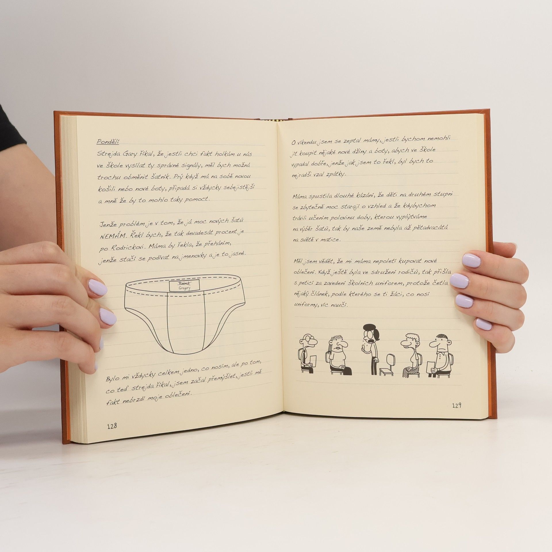 Jeff Kinney Deník malého poseroutky 7. Páté kolo u vozu