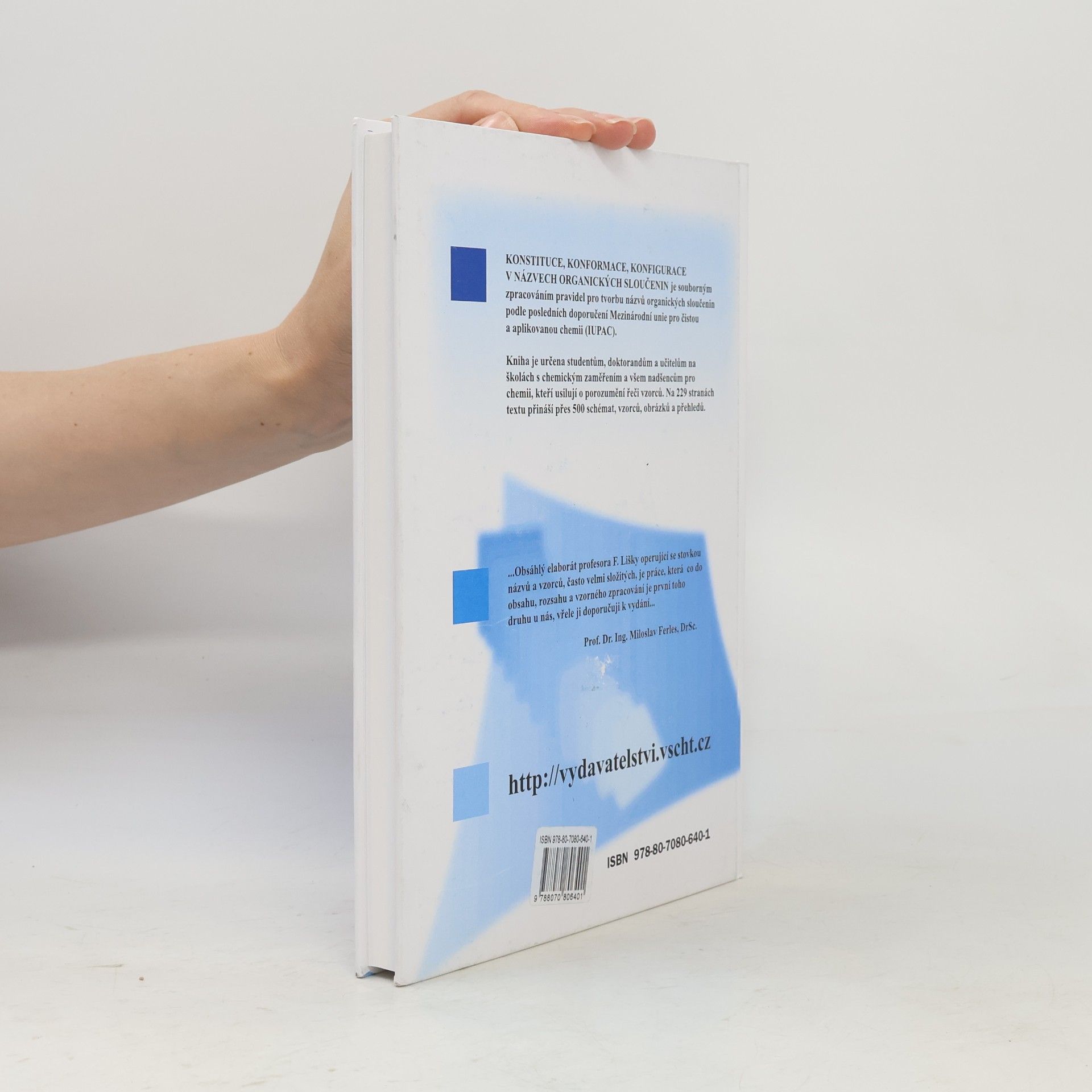 František Liška Konstituce, konformace, konfigurace v názvech organických sloučenin