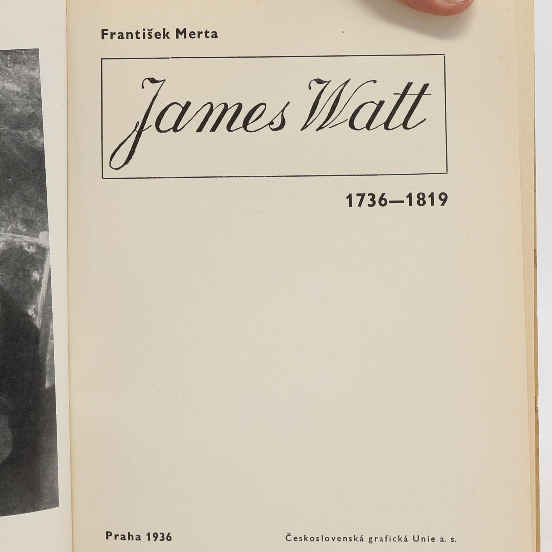 František Merta James Watt, 1736-1819