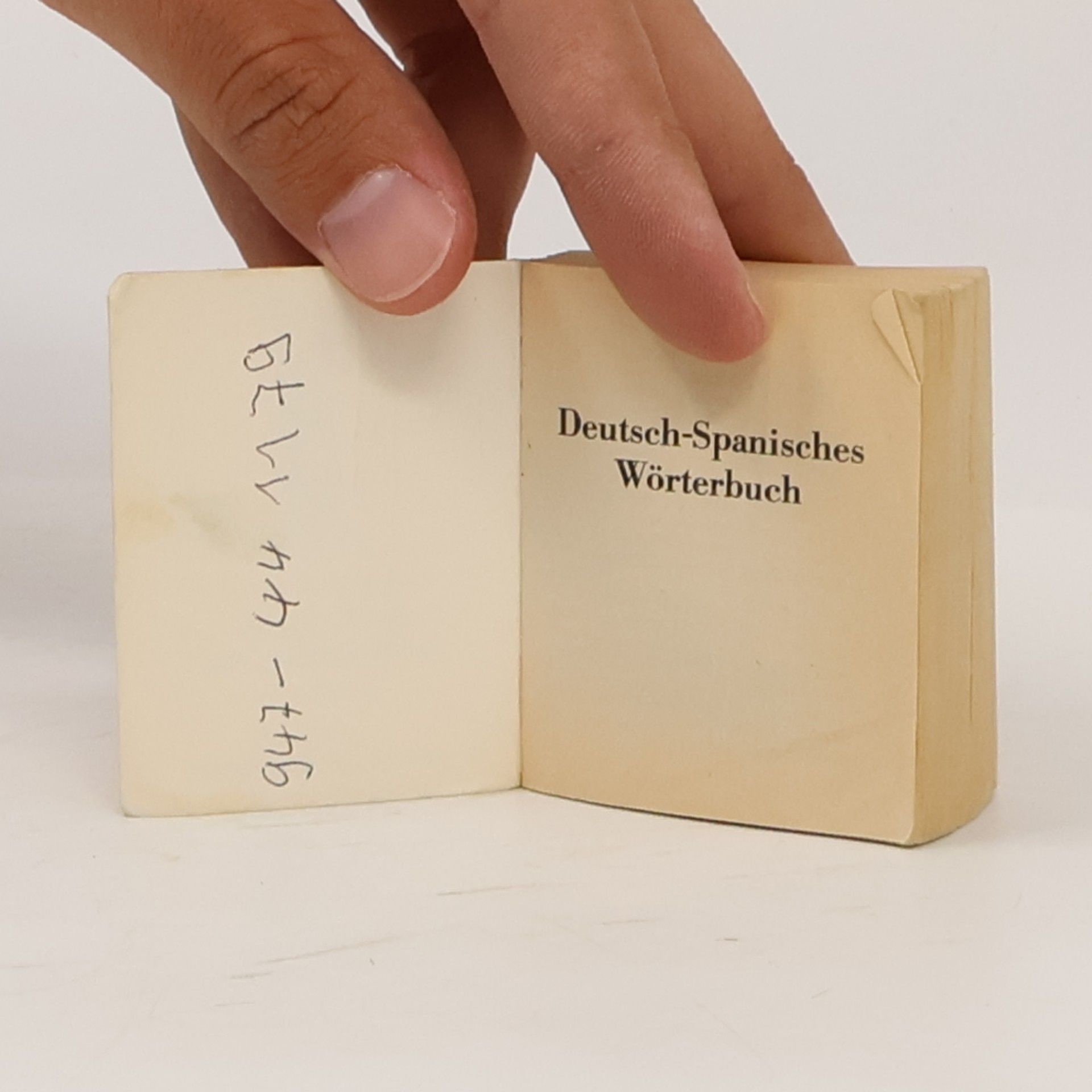 Deutsch-spanisches Wörterbuch