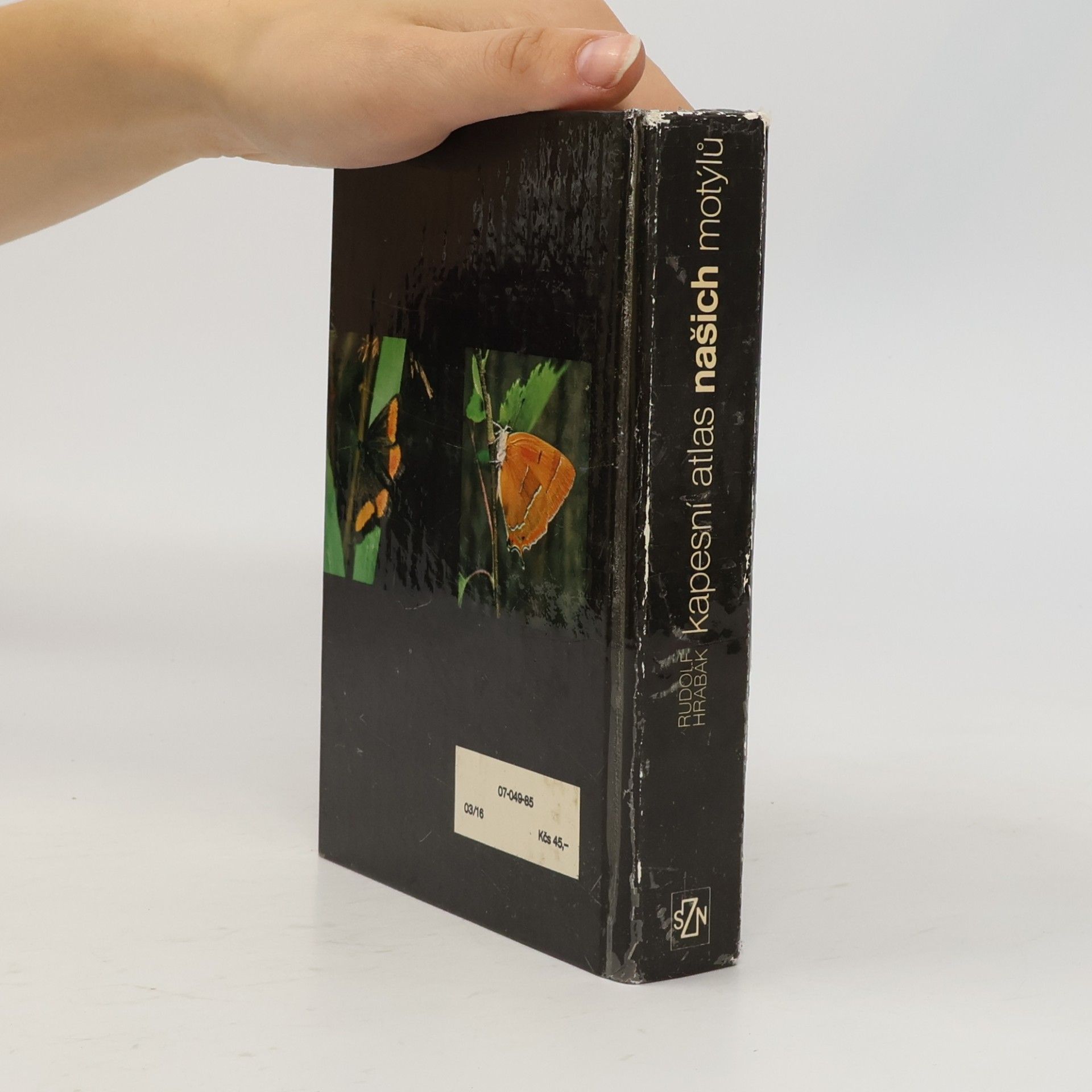 Rudolf Hrabák Kapesní atlas našich motýlů