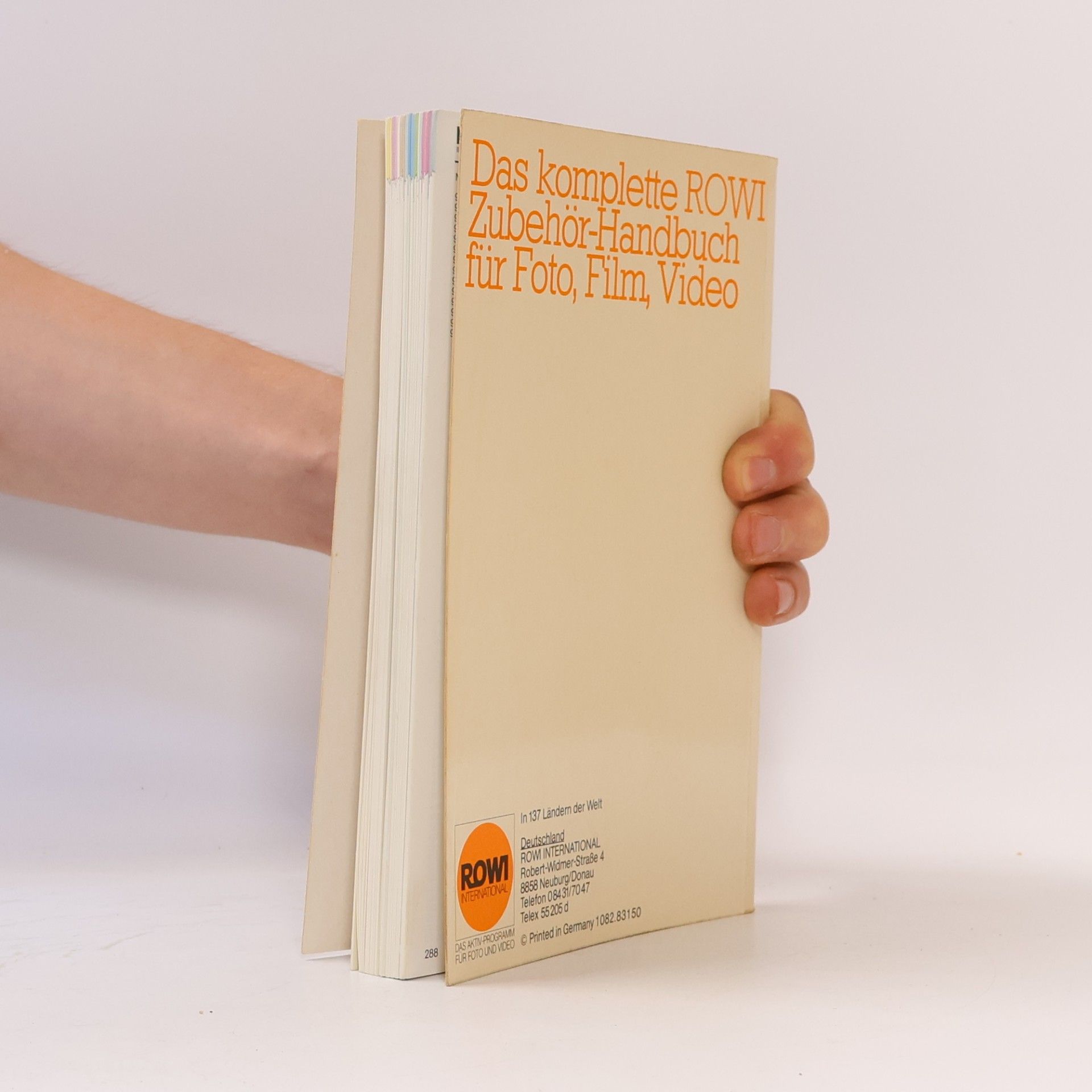 Autores varios Das komplette ROWI-Zubehör-Handbuch für Foto, Film, Video