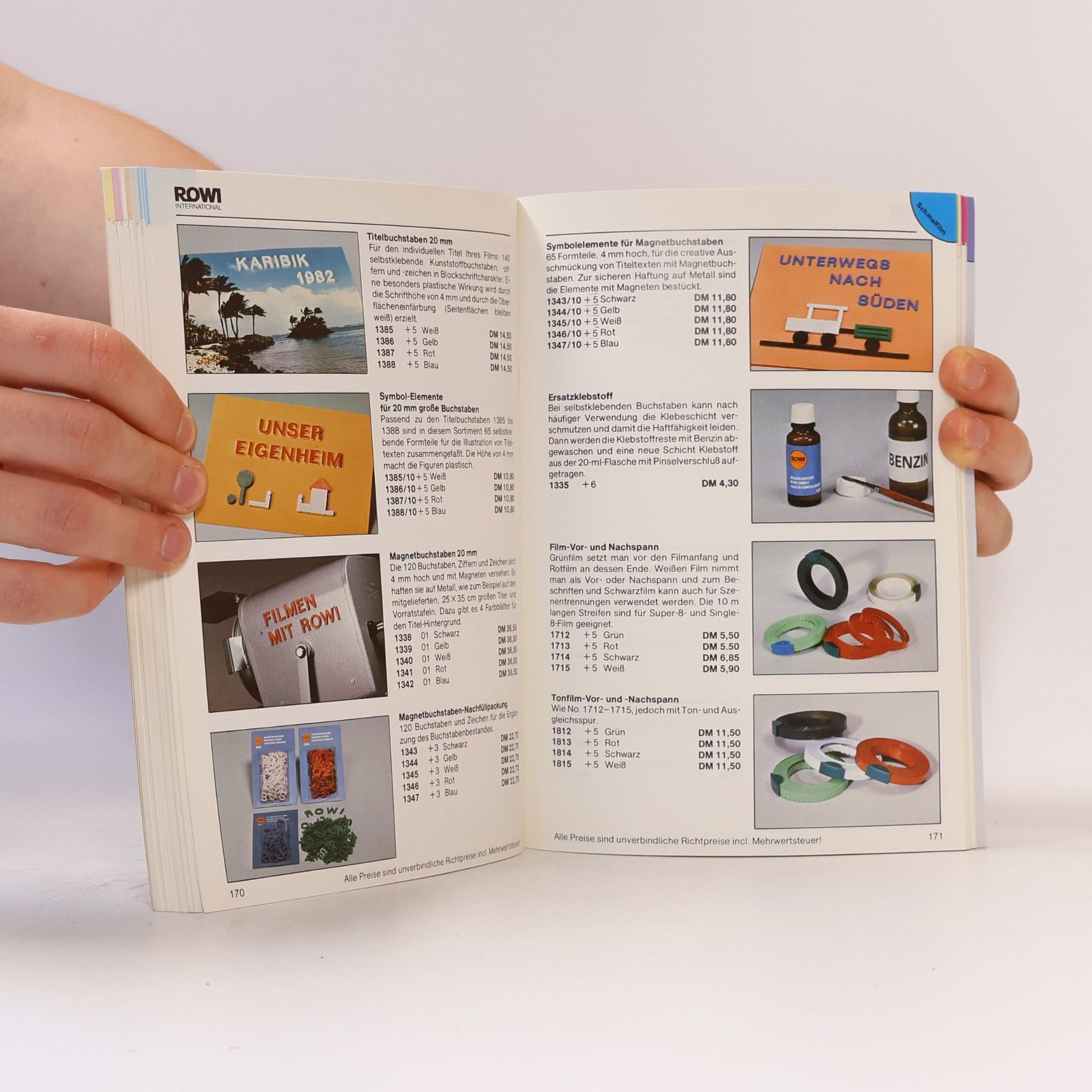 Autores varios Das komplette ROWI-Zubehör-Handbuch für Foto, Film, Video