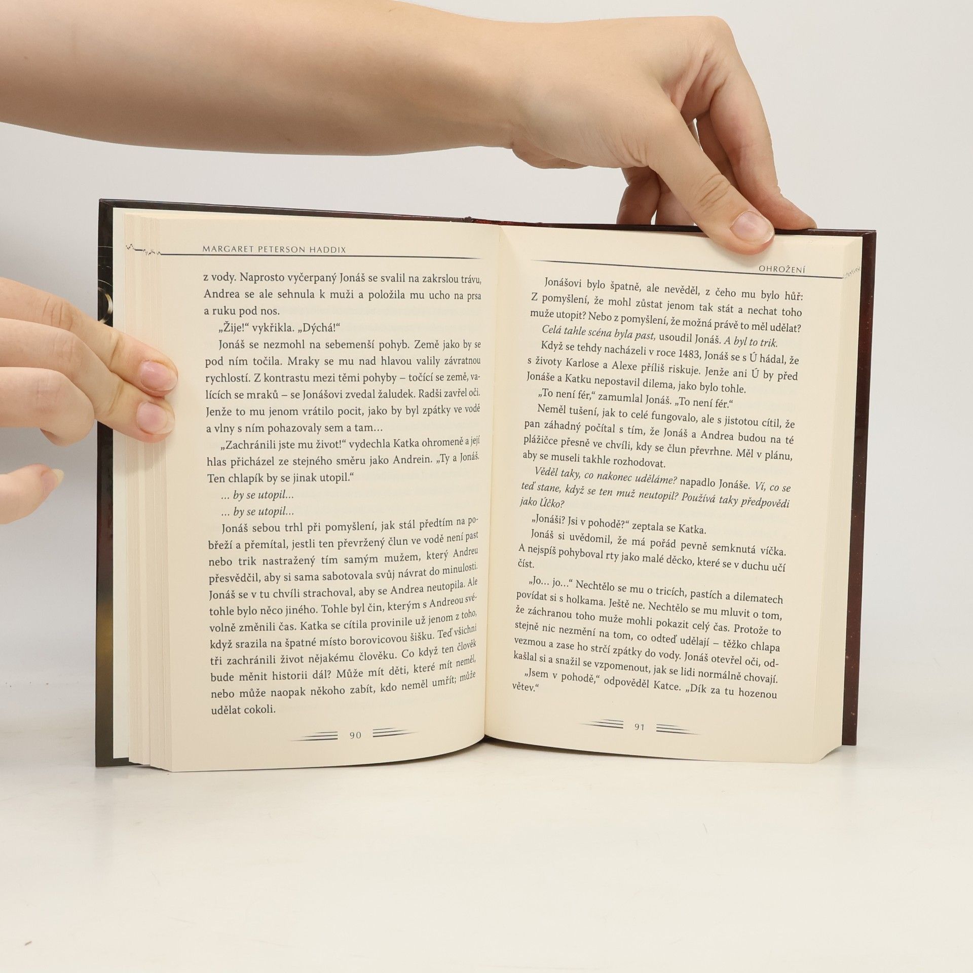 Margaret Peterson Haddix Trosečníci v čase. Ohrožení