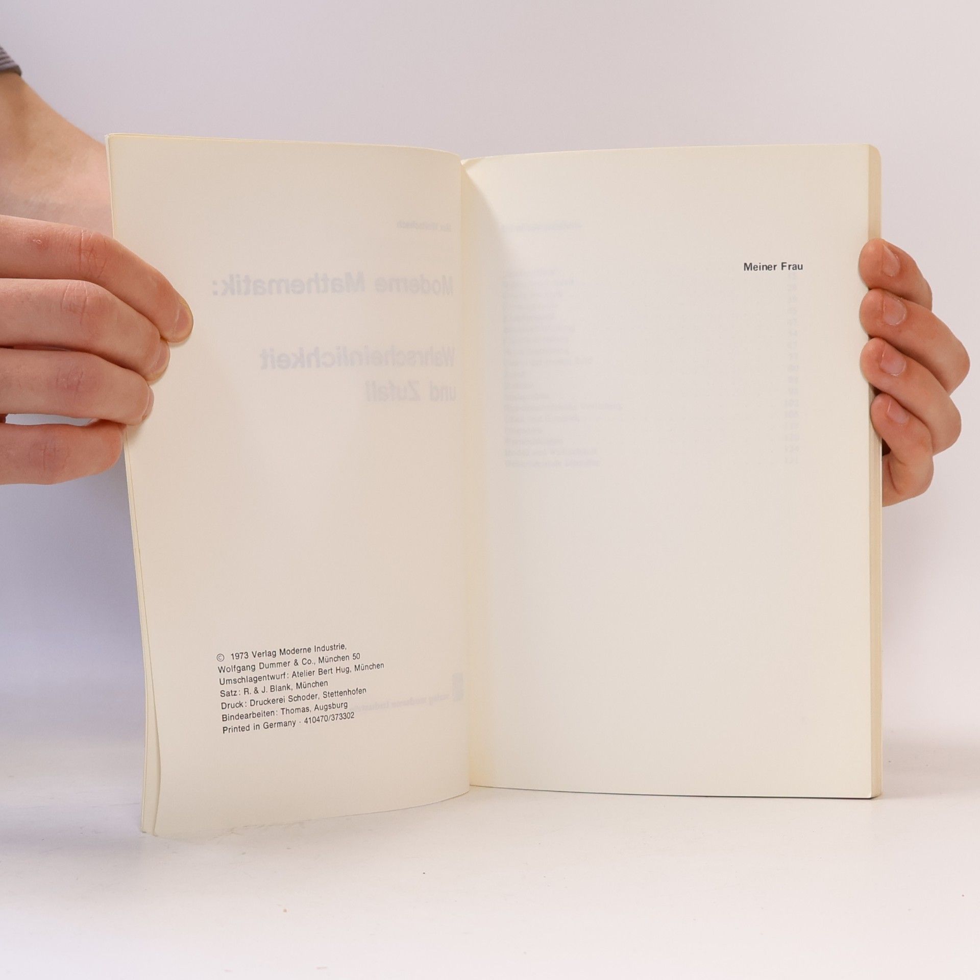 Max Woitschach Moderne Mathematik