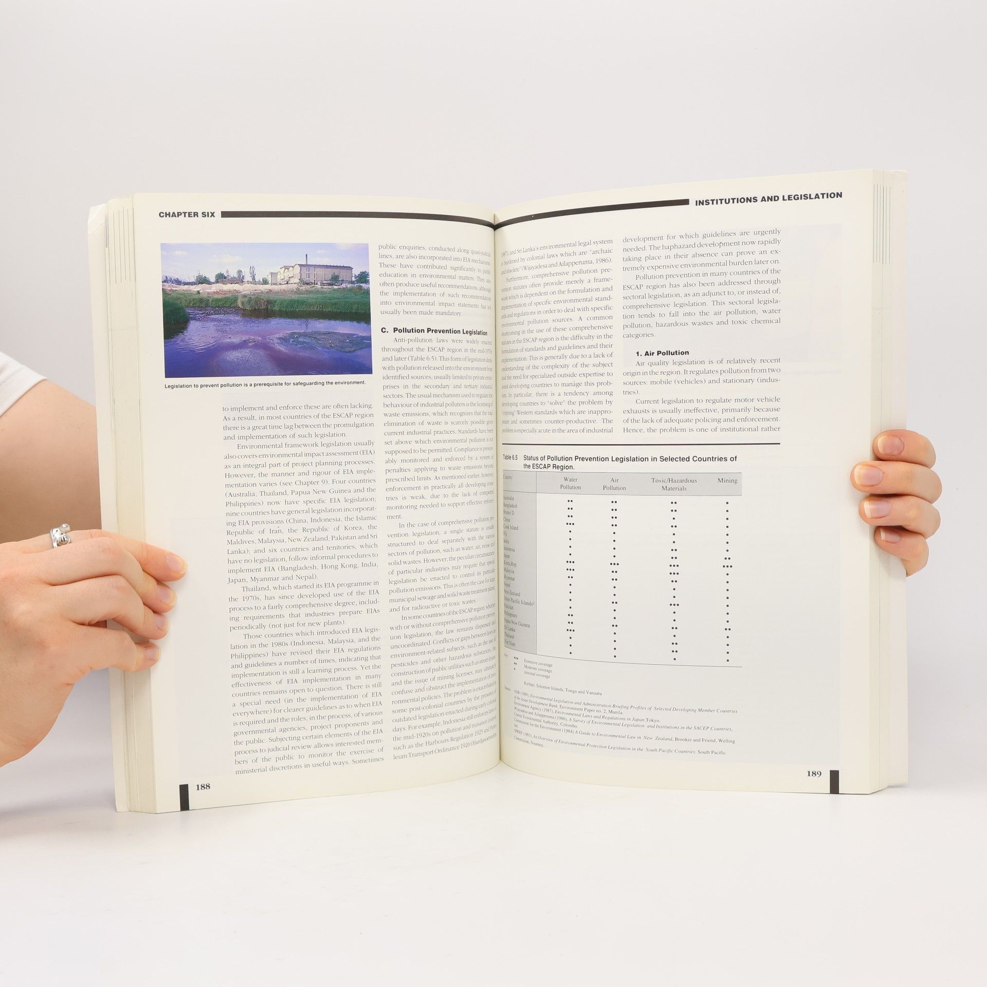 Kolektiv autorů State of the Environment in Asia and the Pacific 1990