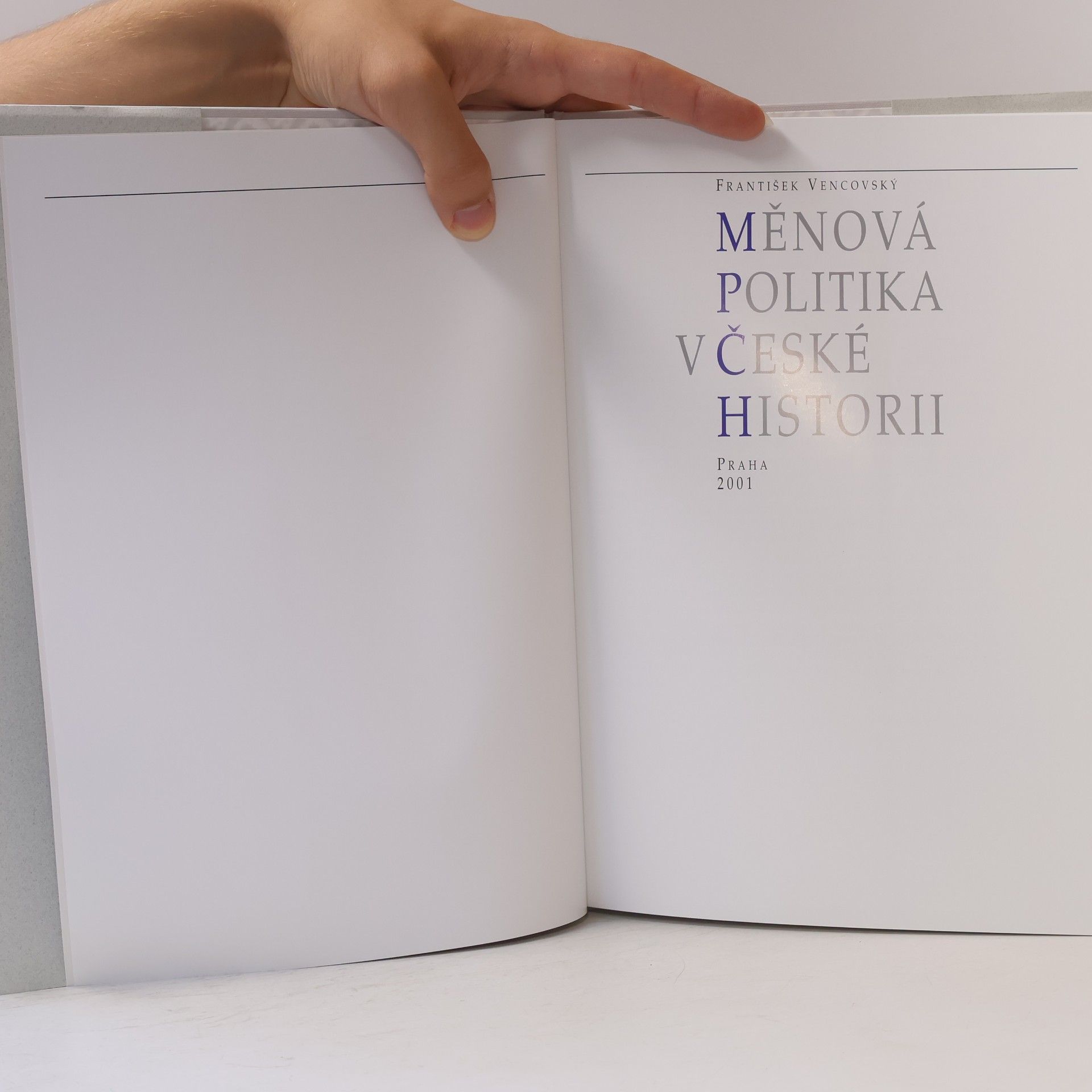 František Vencovský Měnová politika v české historii
