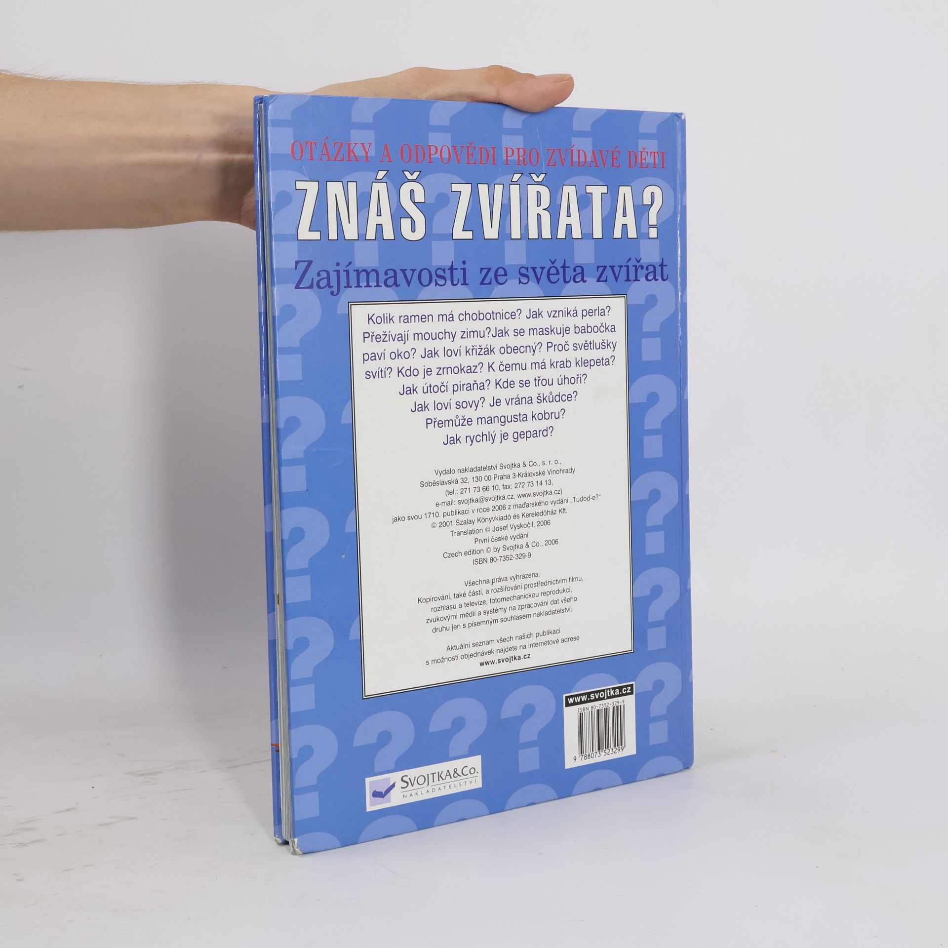 Josef Vyskočil Znáš zvířata? : zajímavosti ze světa zvířat