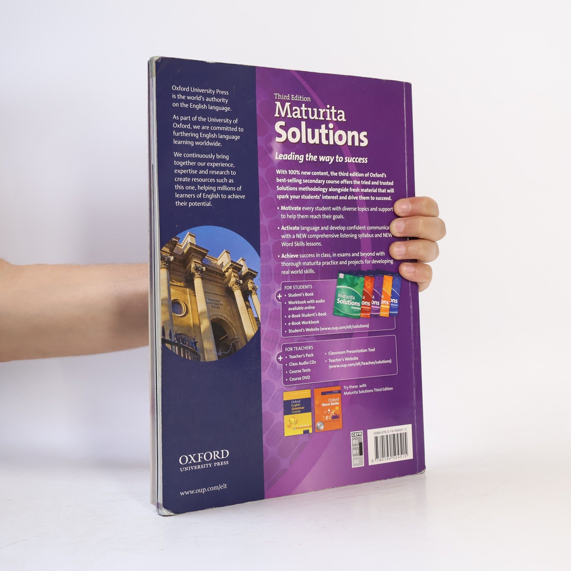 Paul A. Davies Maturita solutions : third edition. Intermediate. Student's book