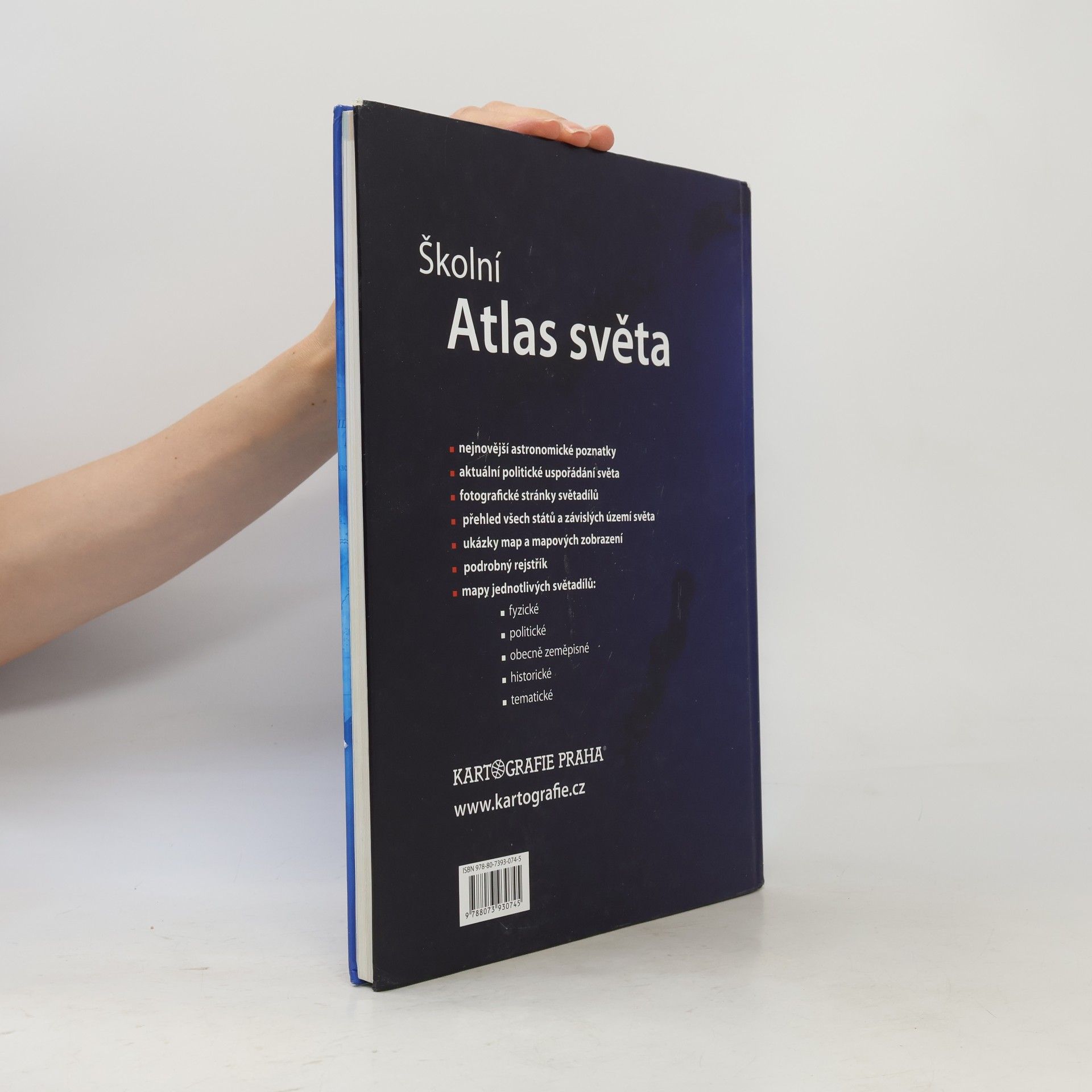 Kolektiv autorů Školní atlas světa